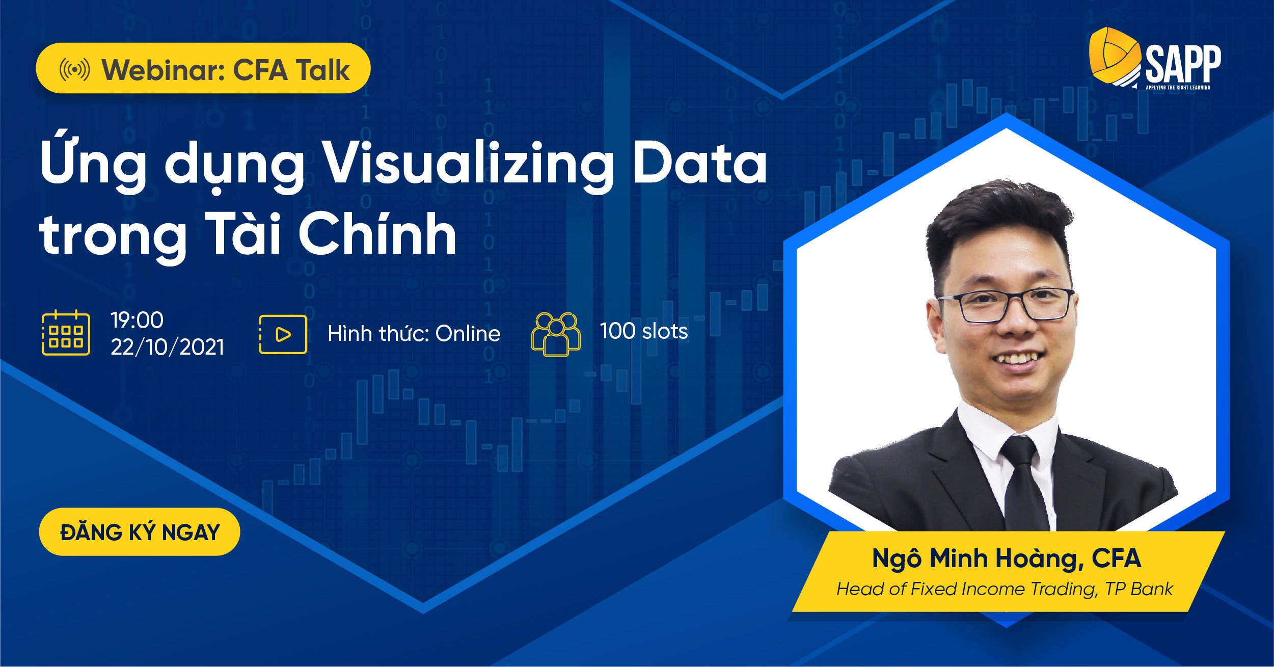 Webinar: CFA Talk - Ứng dụng Visualizing Data trong Tài Chính