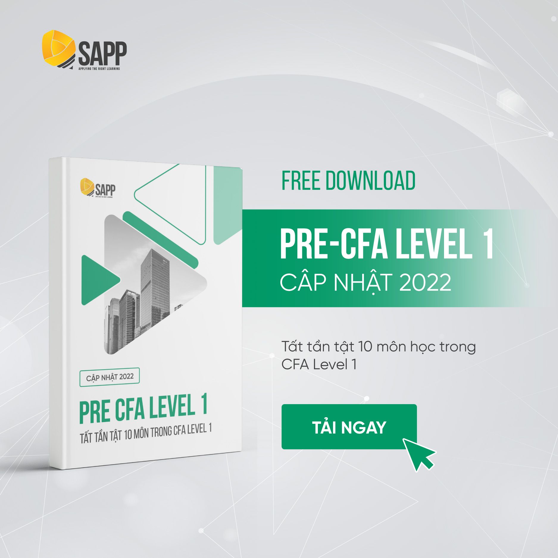 [Free Download] Pre-CFA Level 1 - Tất tần tật 10 môn học trong CFA Level 1