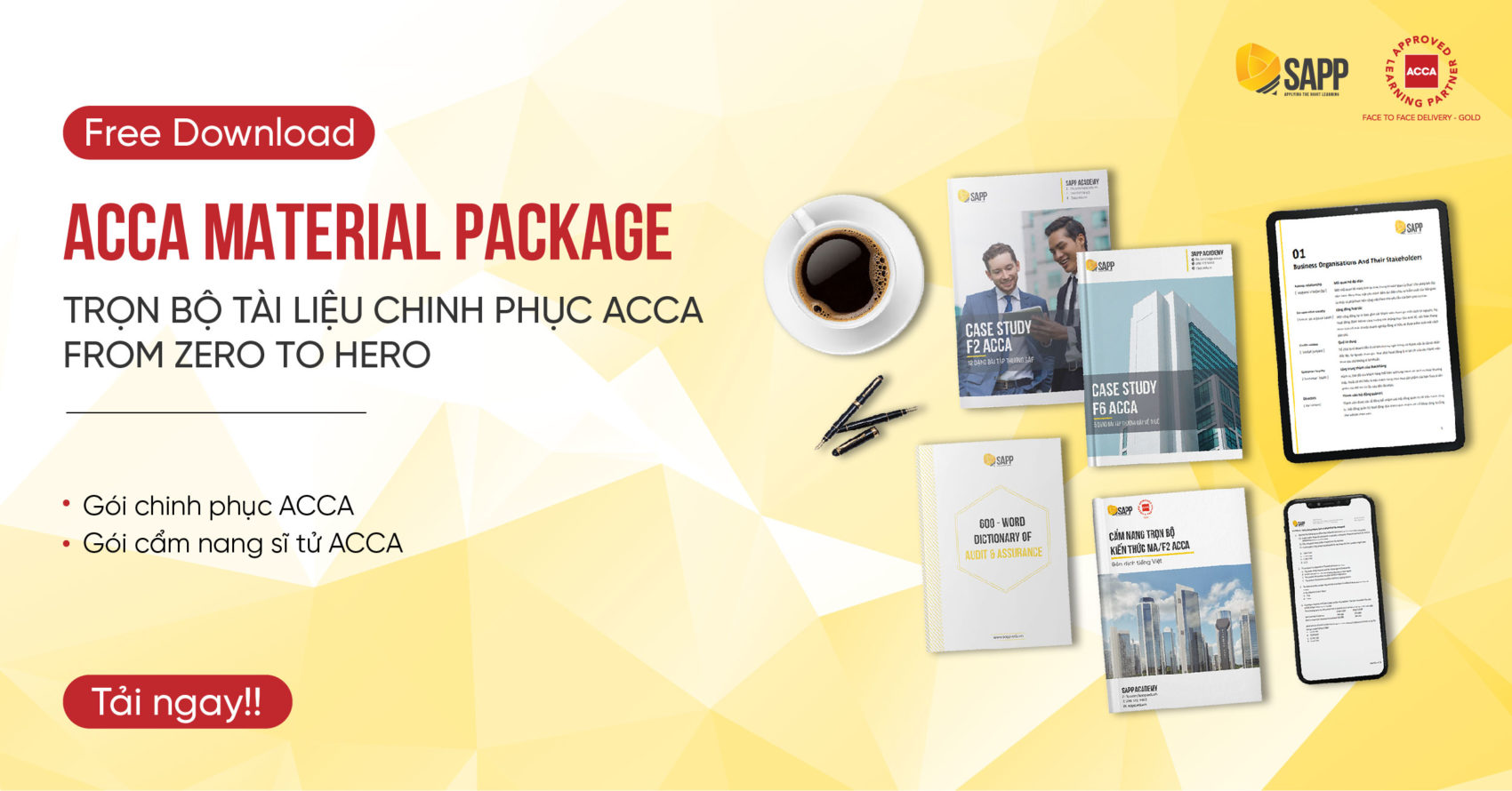 ACCA Material Package: Trọn bộ tài liệu chinh phục ACCA