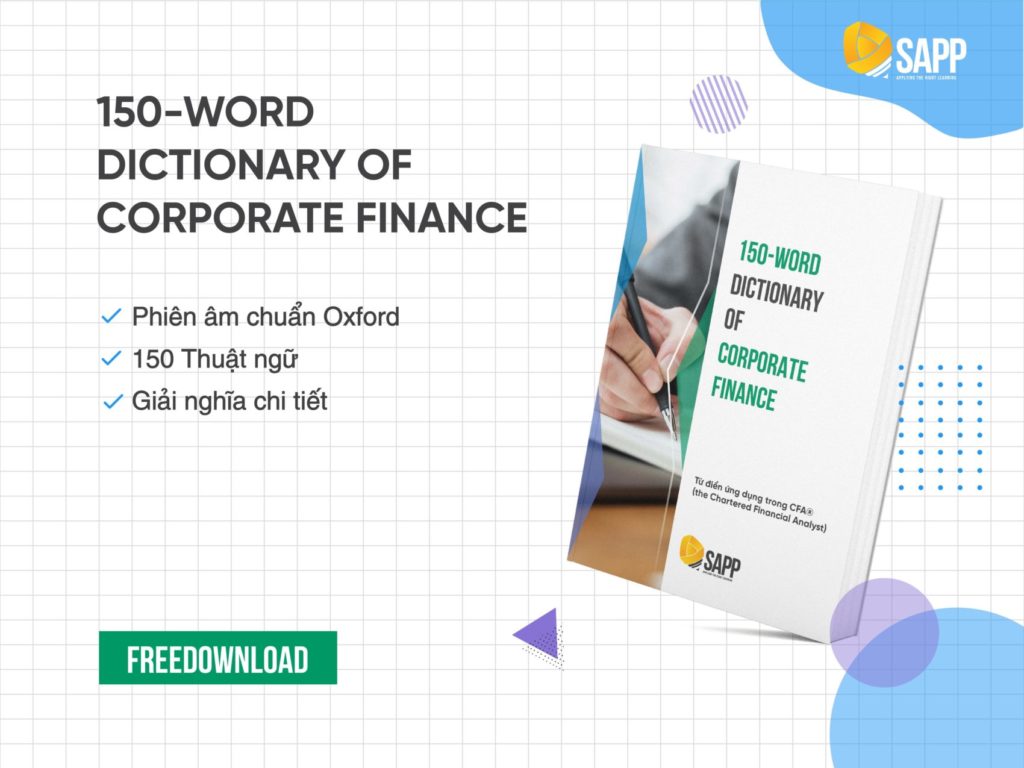 [Free Download] Từ điển Corporate Finance CFA