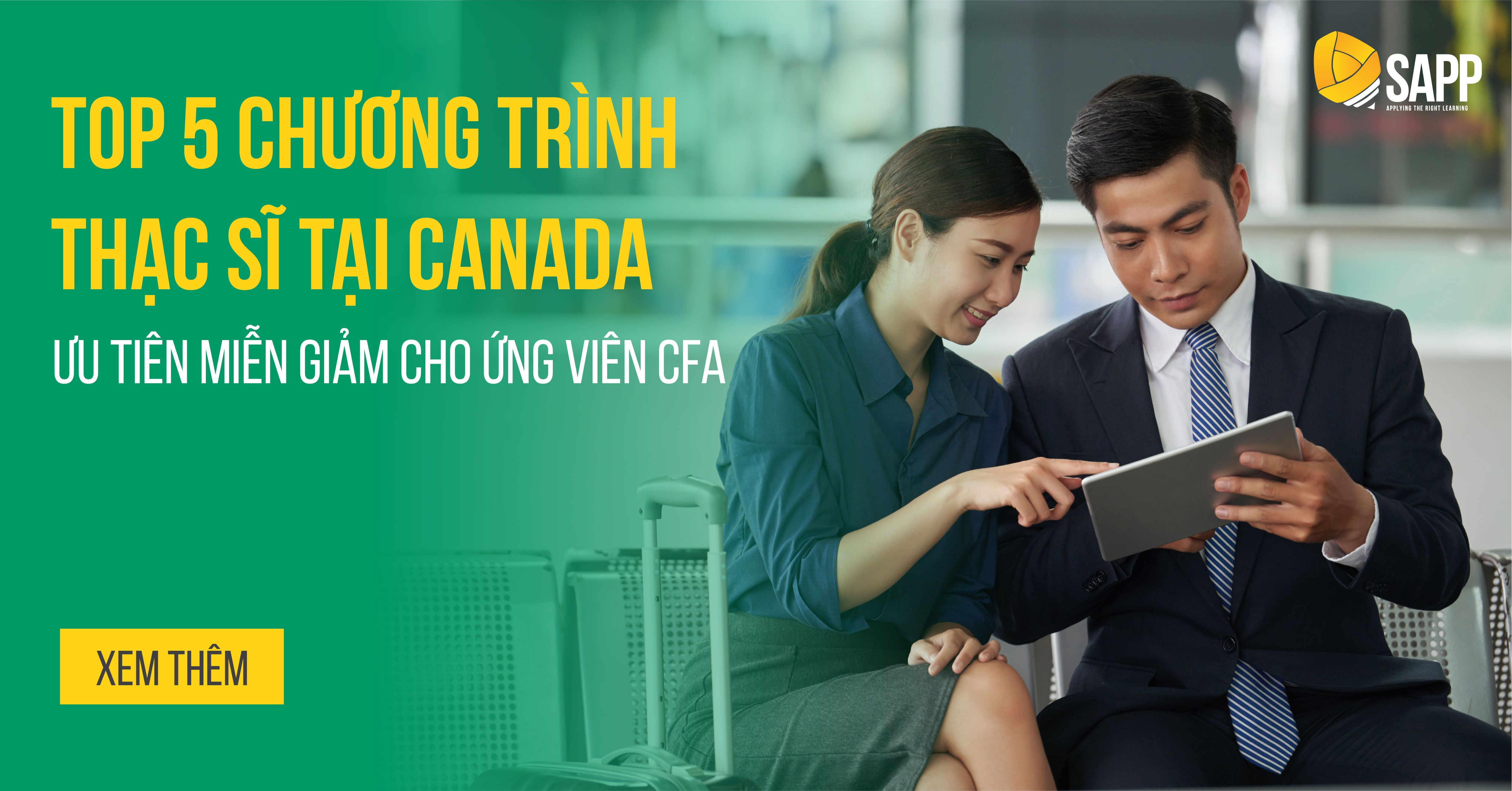  Top 5 Chương Trình Thạc Sĩ Tại Canada Ưu Tiên Miễn Giảm Cho Ứng Viên CFA