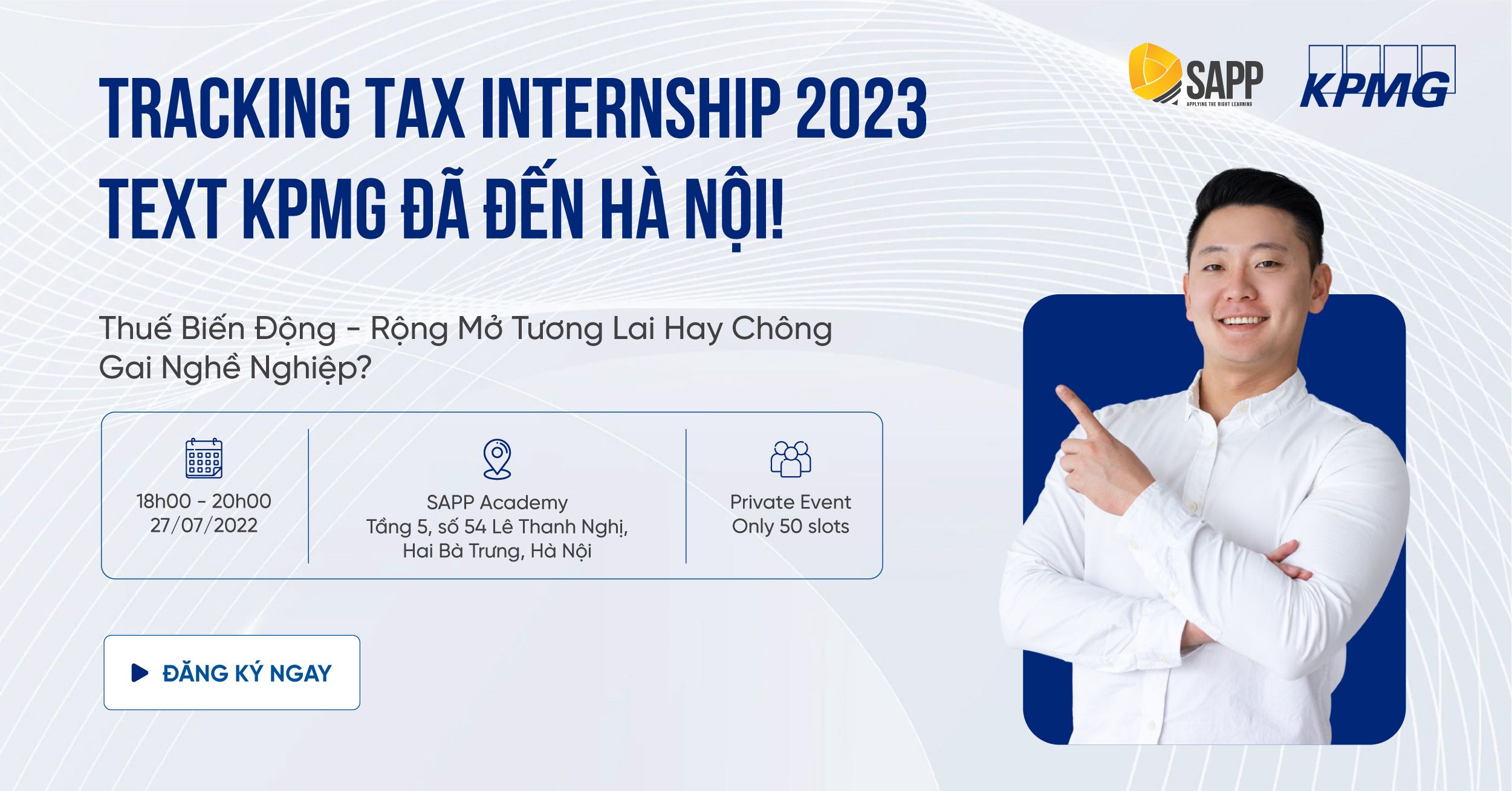 Talkshow: TRACKING TAX INTERNSHIP 2023 - TEXT KPMG