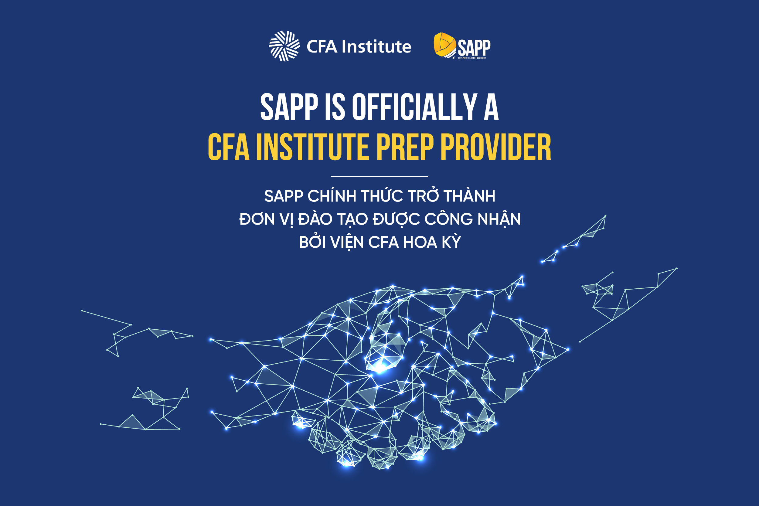 SAPP Academy chính thức trở thành CFA Institute Prep Provider