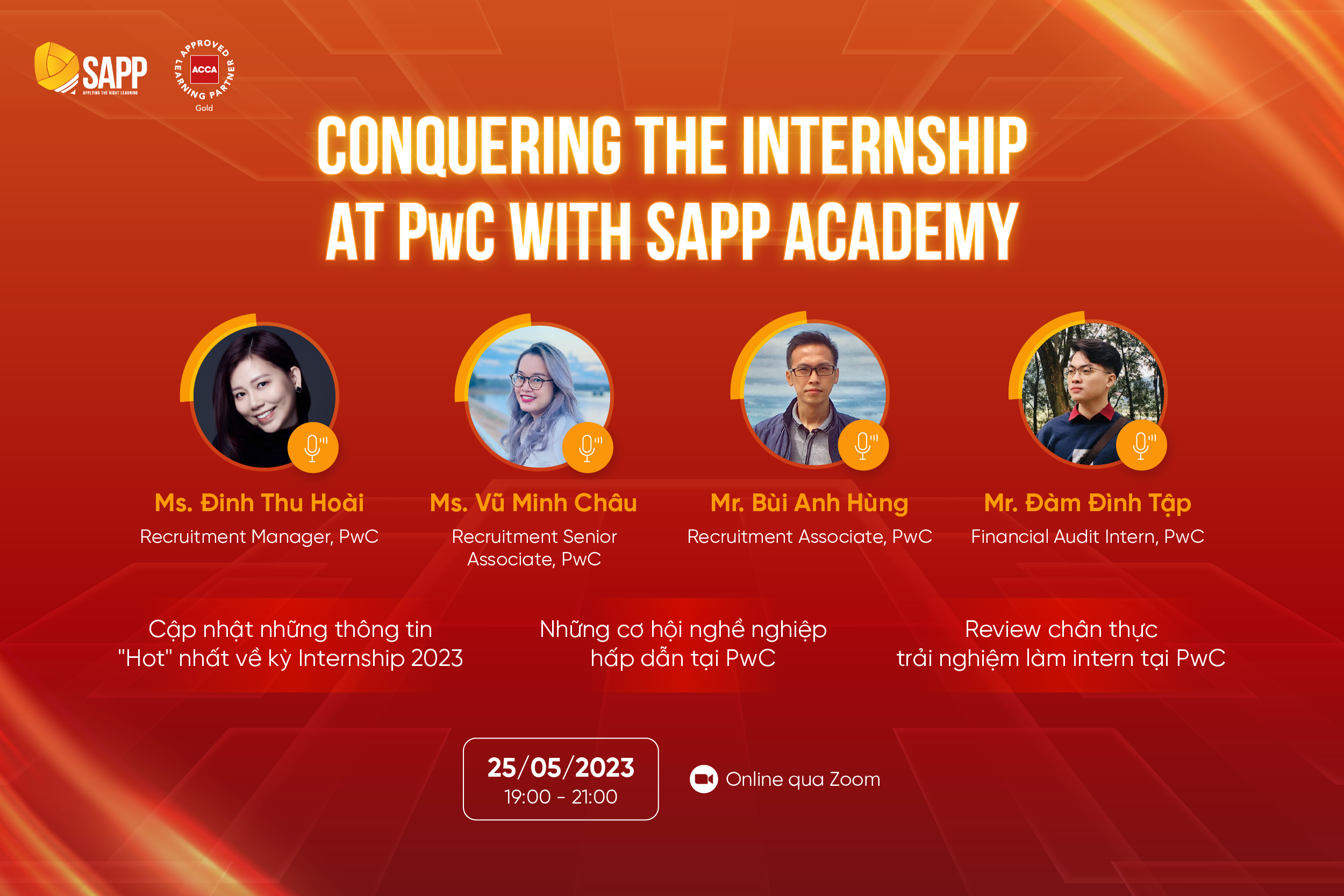 Webinar: Conquering The Internship At PwC with SAPP Academy
