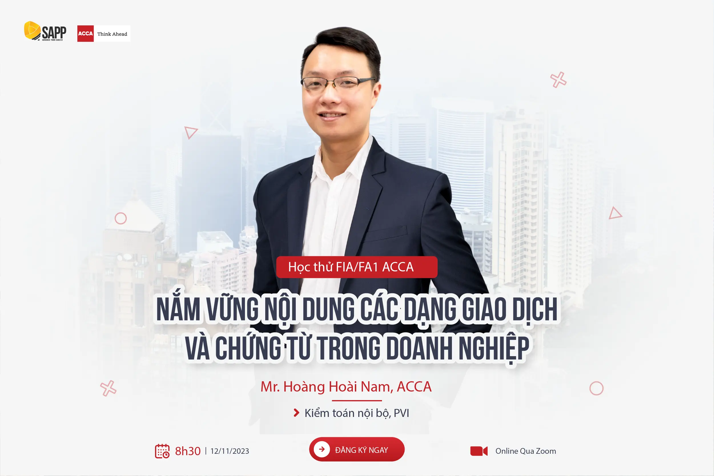 Học thử FIA/FA1 ACCA: Nắm Vững Nội Dung Các Dạng Giao Dịch Và Chứng Từ Trong Doanh Nghiệp