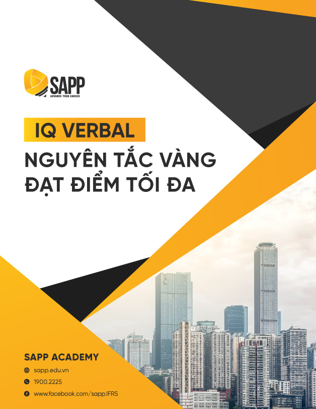 IQ Verbal - Nguyên tắc vàng đạt điểm tối đa