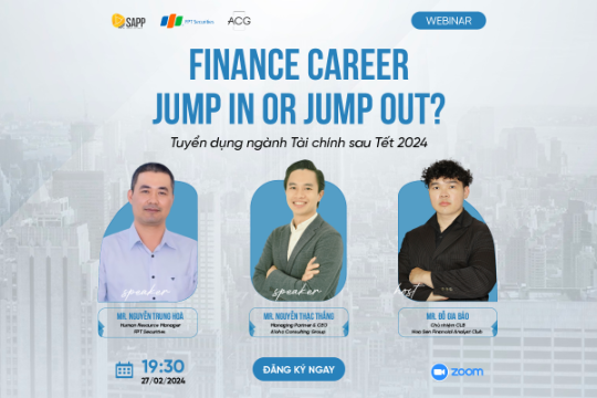 WEBINAR | "Bóc tách" nghề Financial Analyst