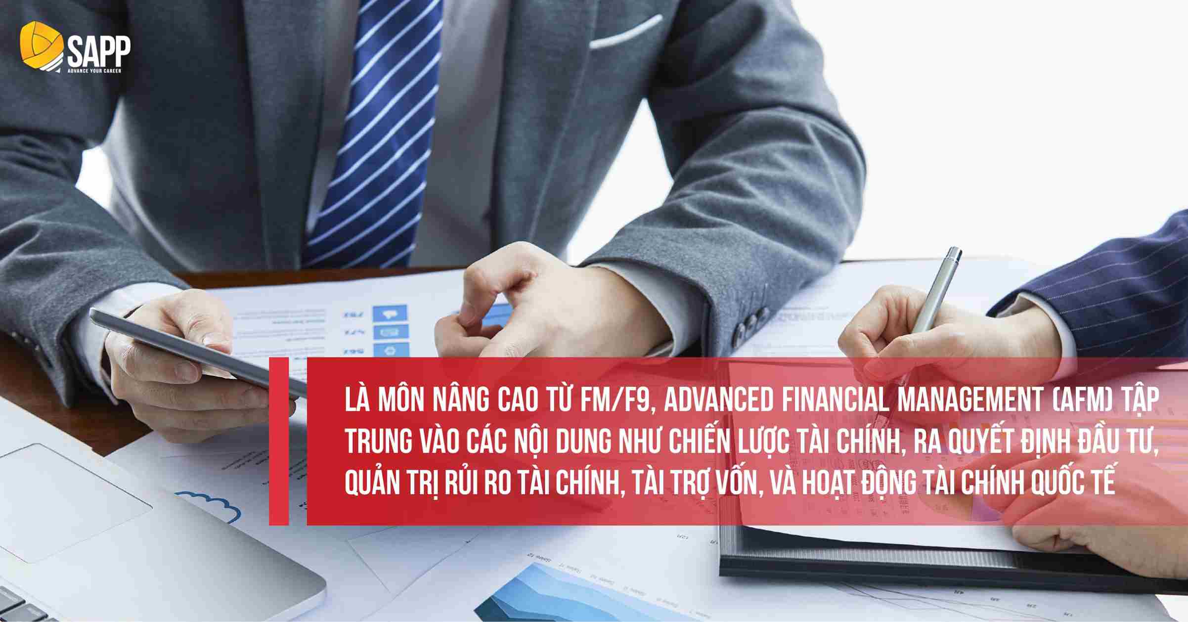 Nội dung môn học AFM 