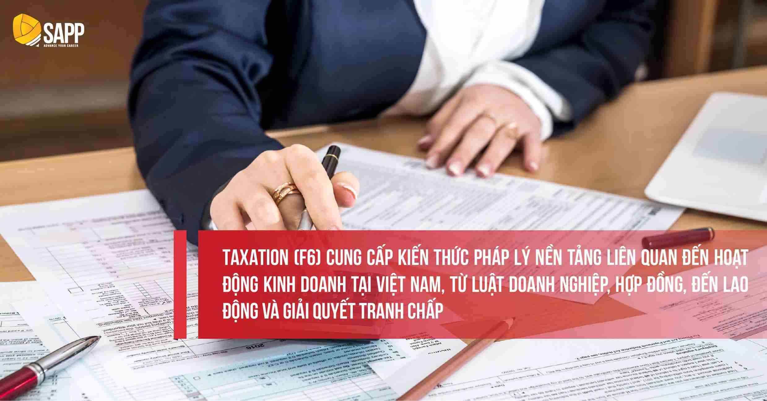 Nội dung môn học TX (Taxation) 