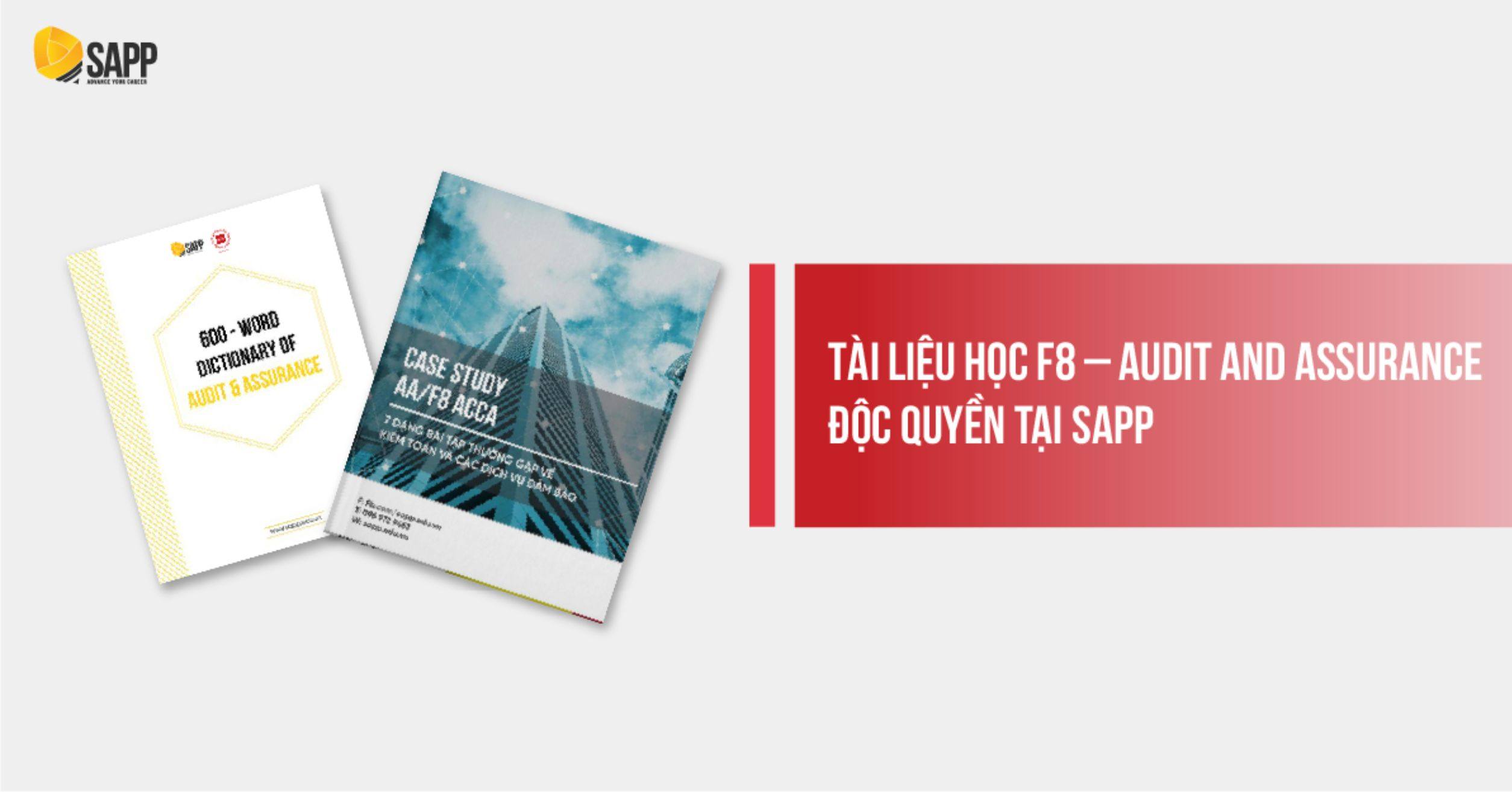 Tài liệu học môn F8 độc quyền tại SAPP 