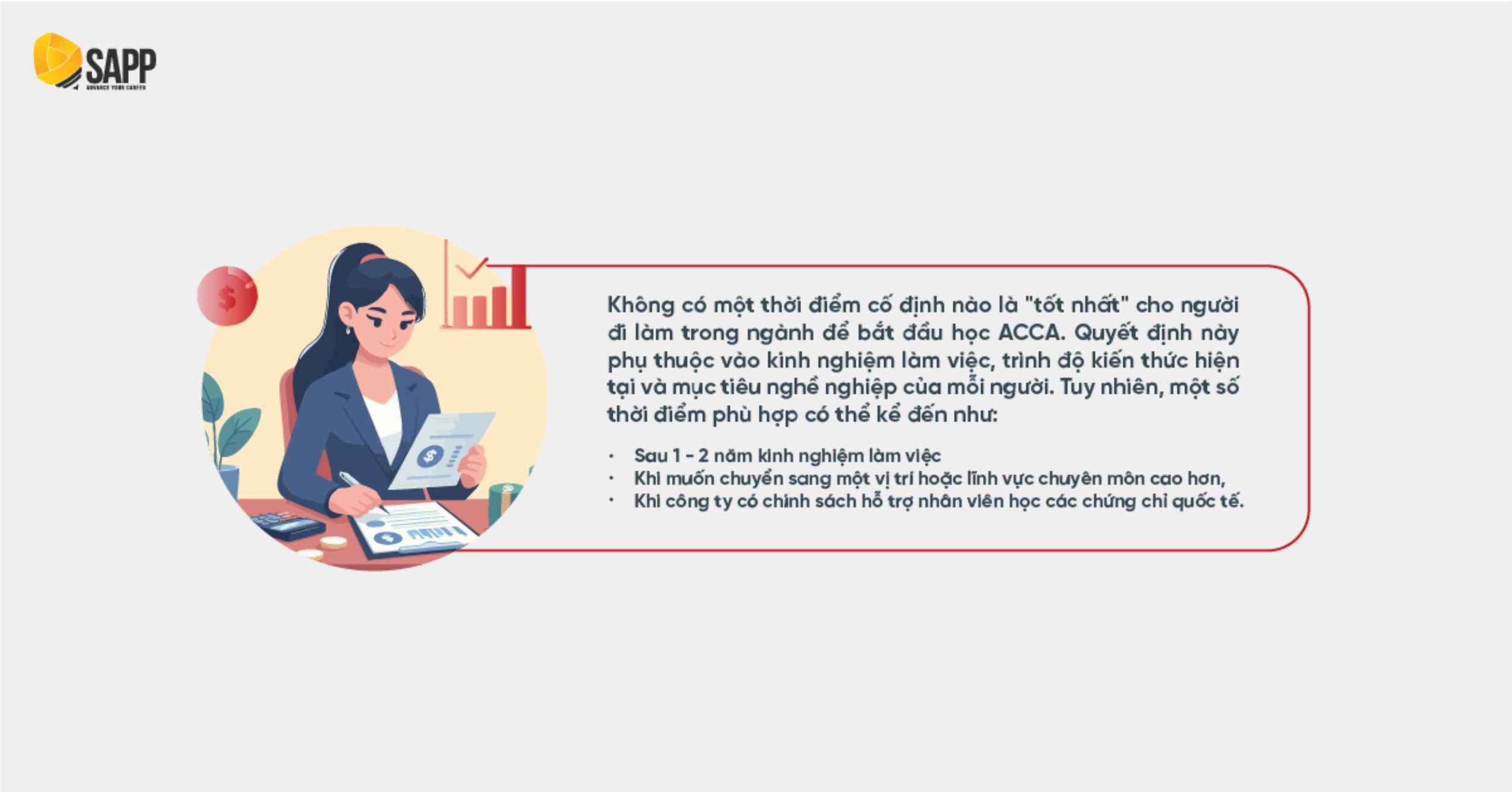 Người đi làm học ACCA 