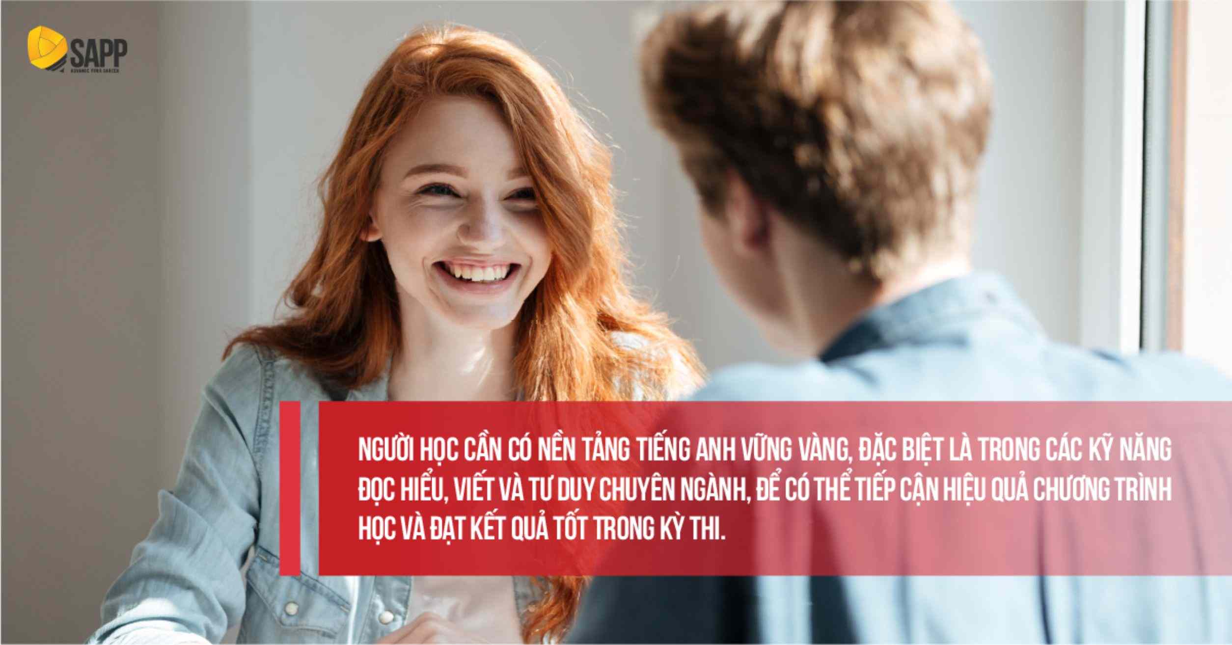 Người học ACCA cần có sẵn nền tảng tiếng Anh 