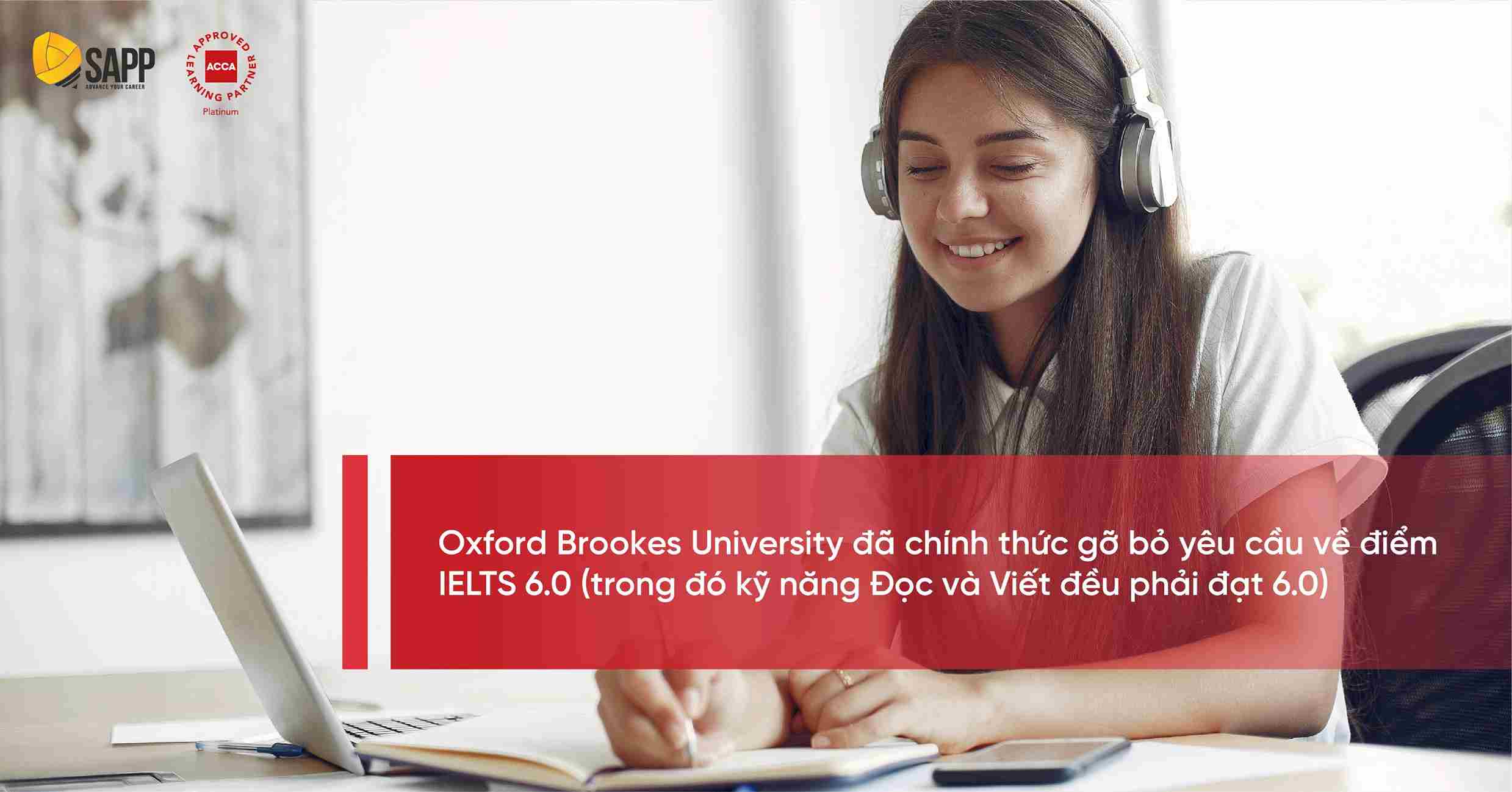 Chương trình ACCA OBU chính thức bỏ yêu cầu về IELTS 