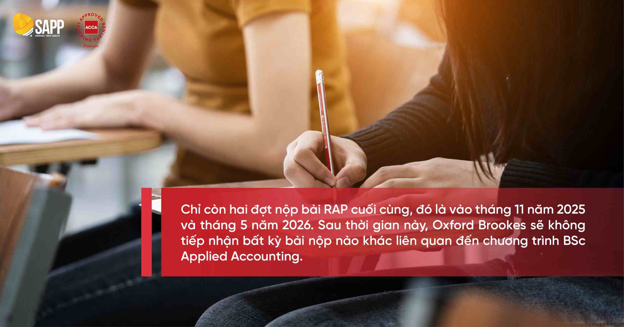 Chỉ còn 2 đợt nộp bài RAP 