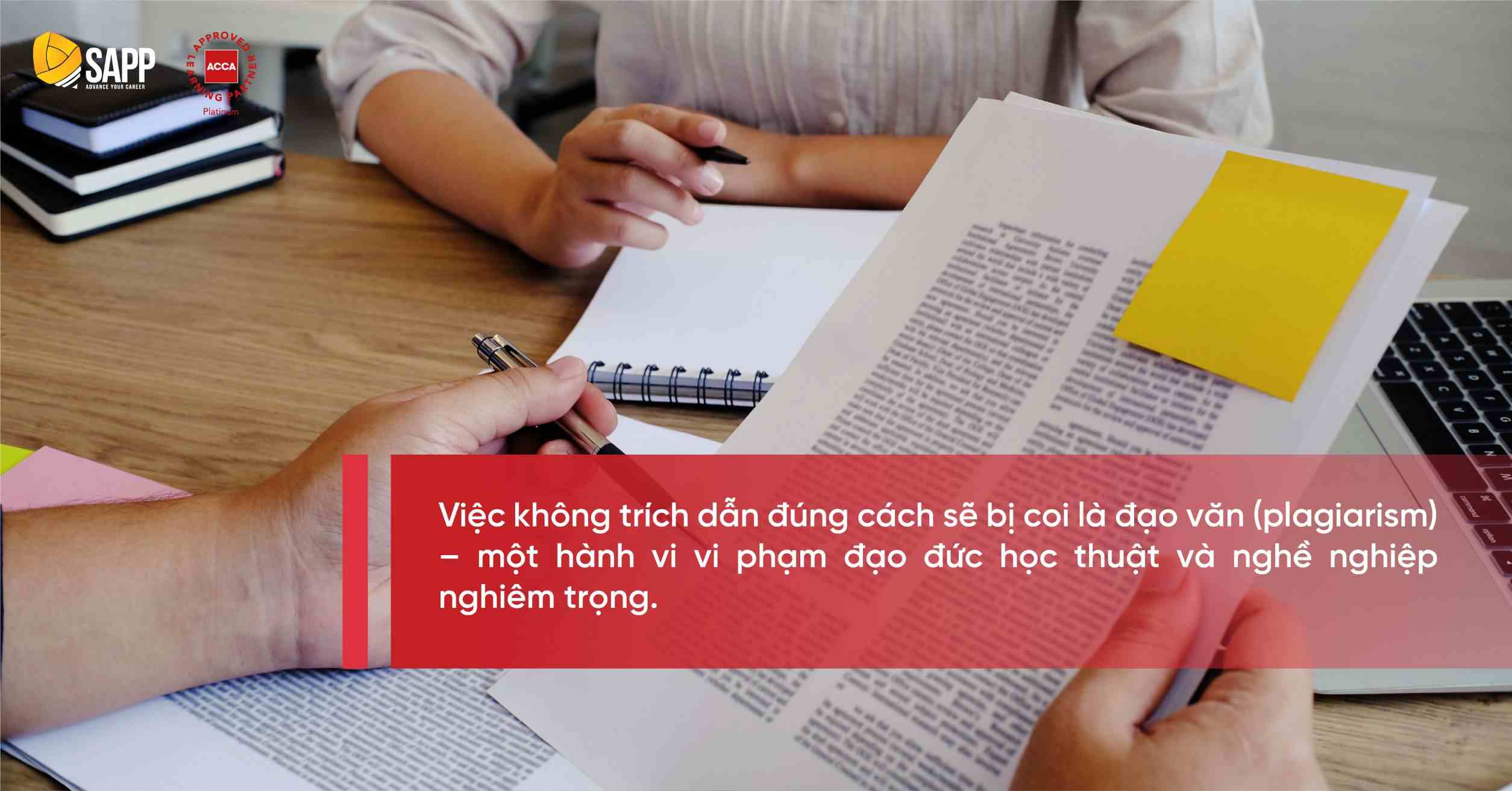 Lưu ý về trích nguồn rõ ràng khi viết RAP 