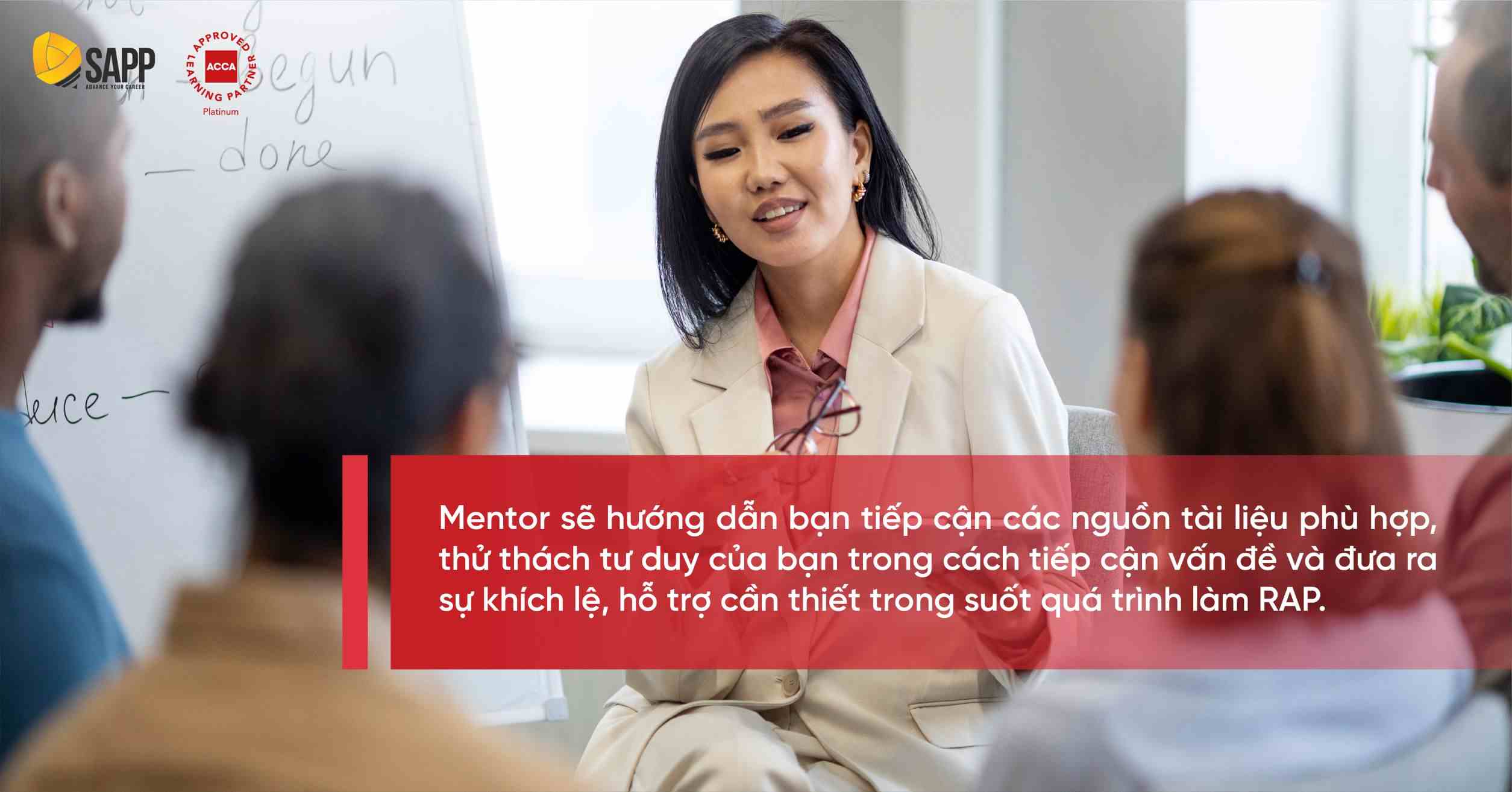Mentor hỗ trợ khi viết luận văn apply chương trình ACCA OBU 