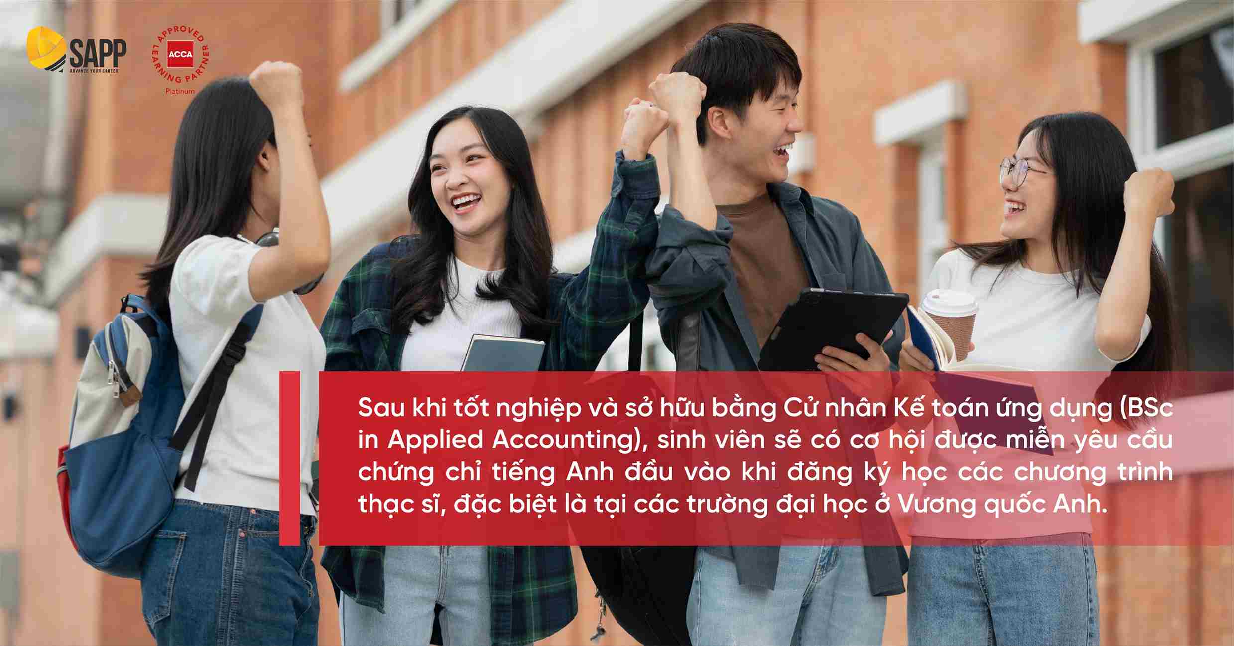 Khi đã lấy bằng OBU bạn sẽ được miễn đầu vào tiếng Anh các chương trình Thạc sĩ nước ngoài 