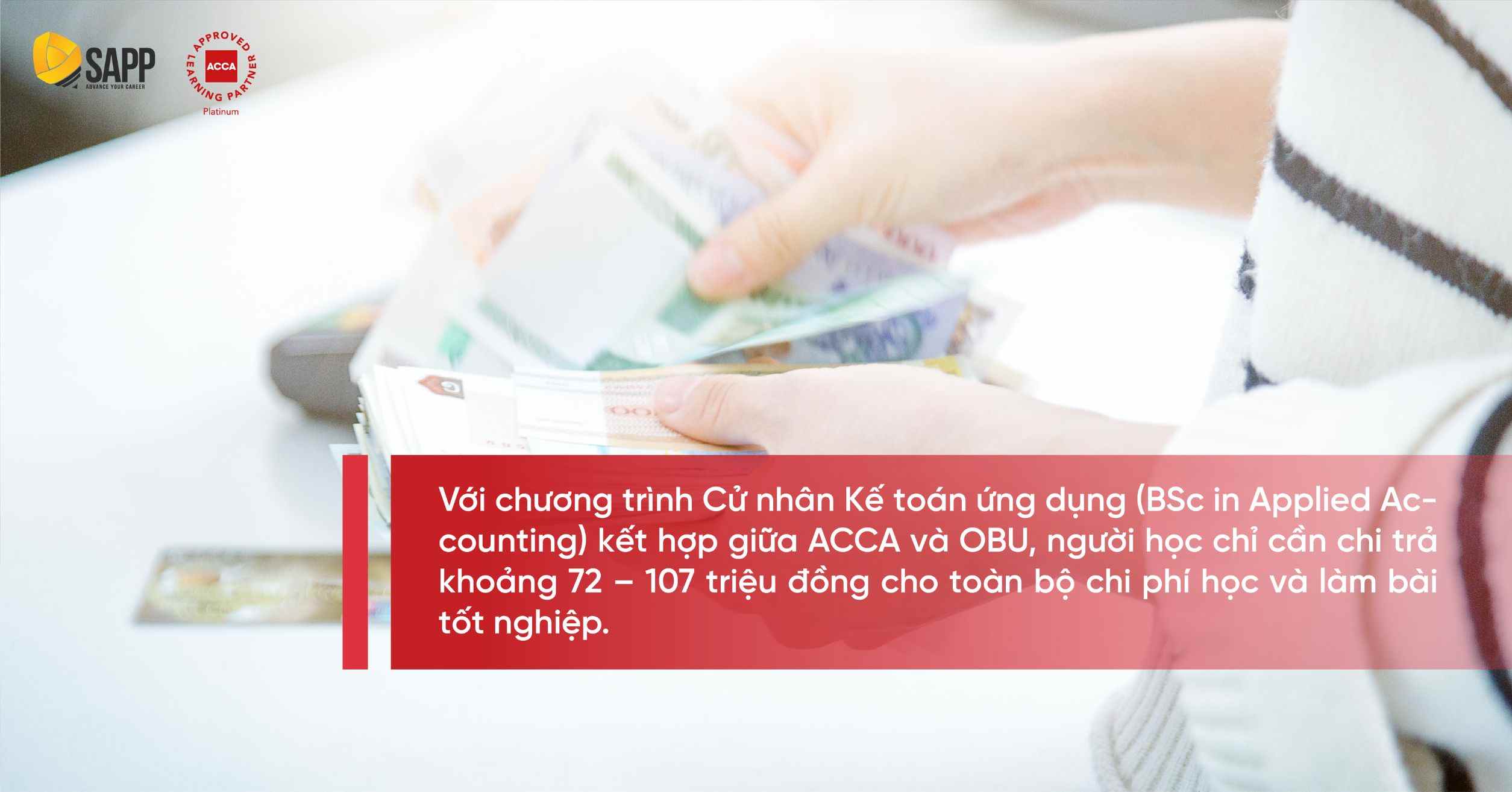 Tiết kiệm chi phí lấy bằng cử nhân với chương trình ACCA OBU 