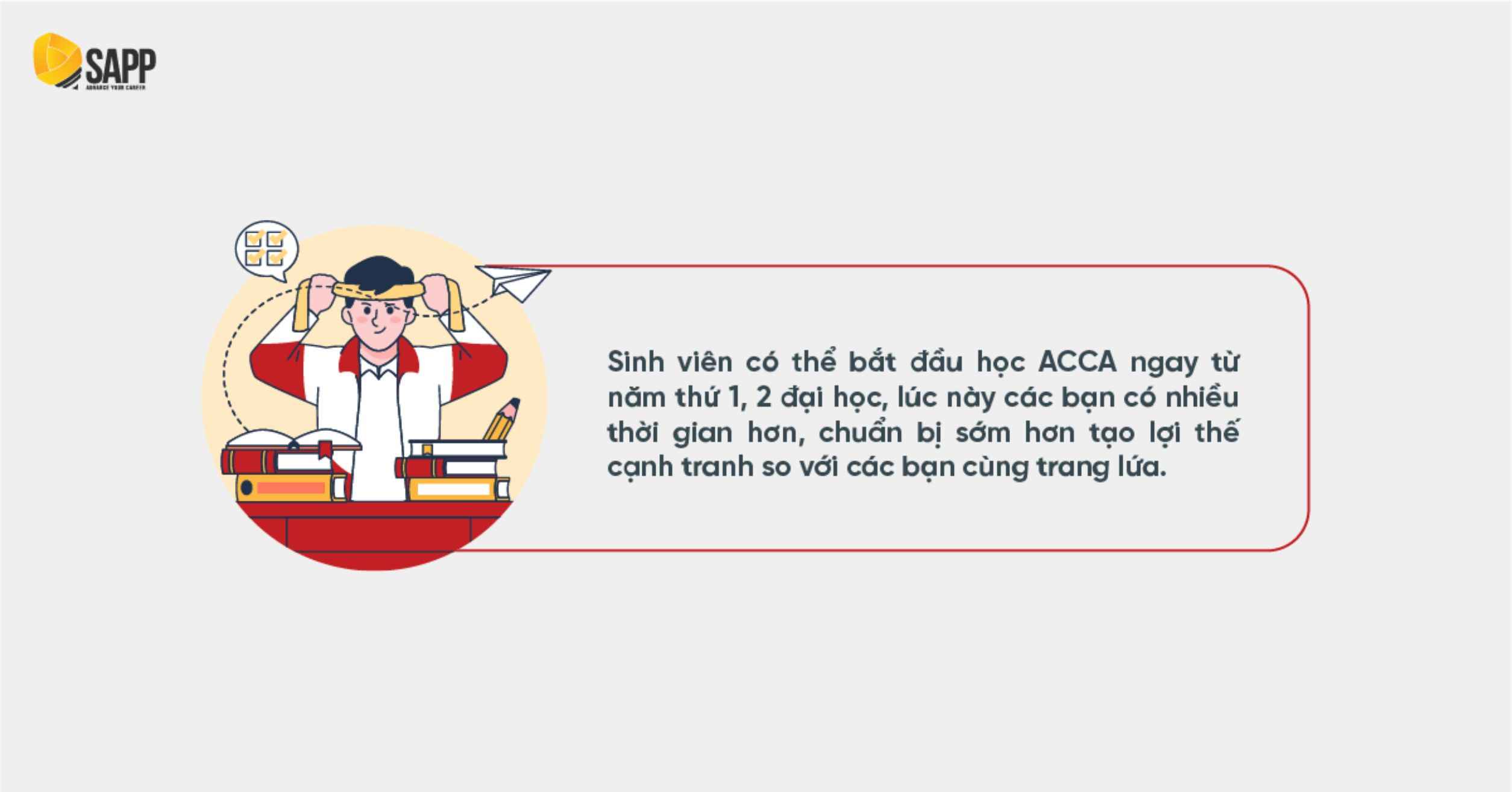 Sinh viên năm nhất học ACCA để tạo lợi thế cạnh tranh 