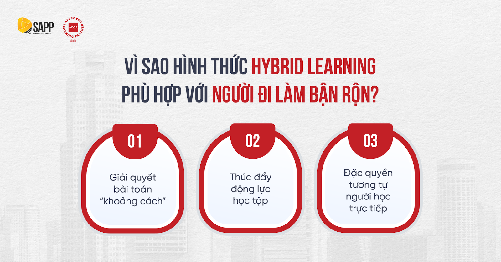 Hình thức học Hybrid được xem là sự lựa chọn hàng đầu cho những người đi làm bận rộn