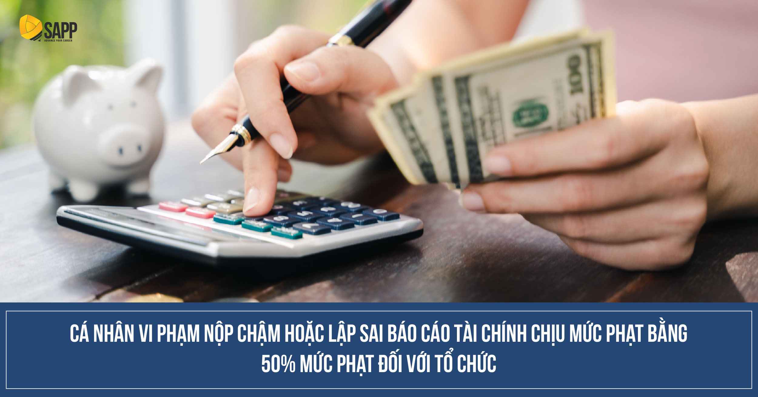 Mức phạt cá nhân chậm nộp báo cáo tài chính doanh nghiệp