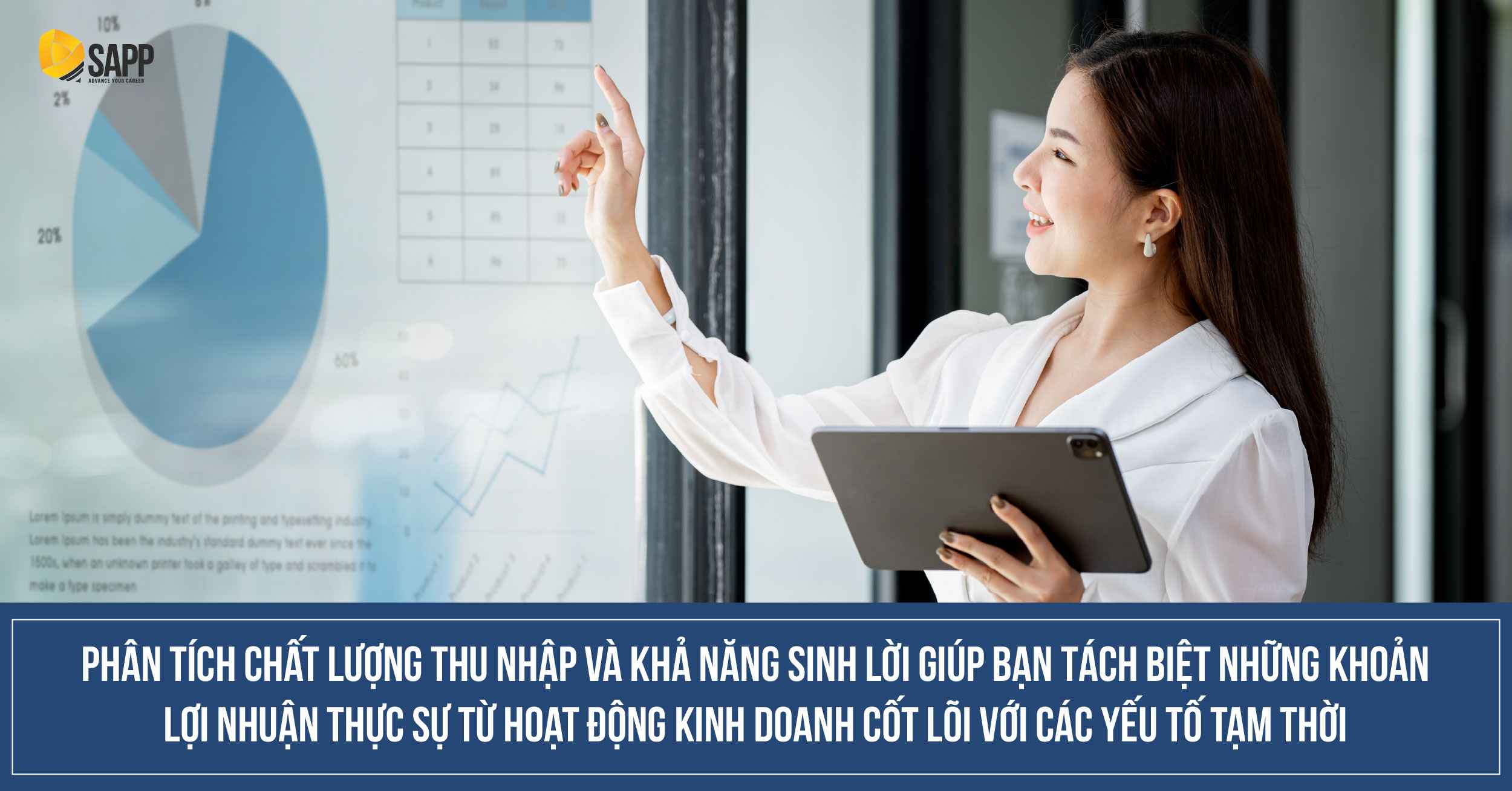Phân tích chất lượng thu nhập từ báo cáo tài chính doanh nghiệp 