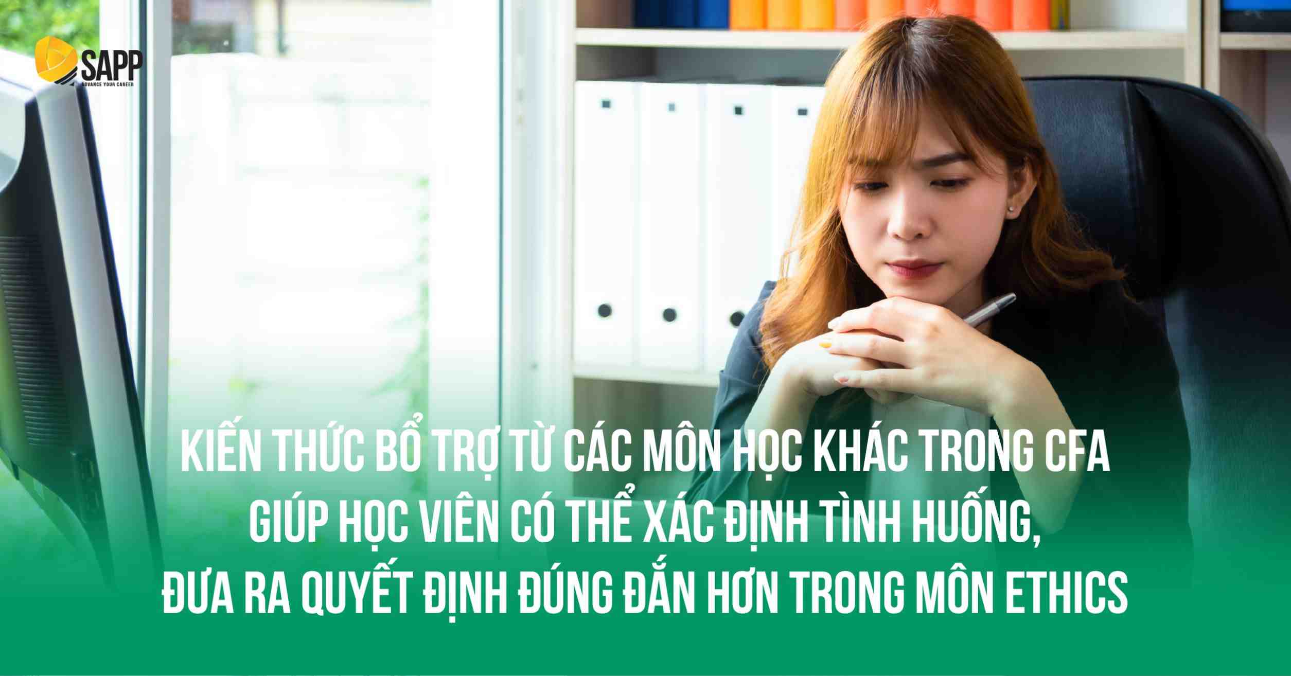 Kiến thức bổ trợ từ môn học khác giúp nâng đỡ nền tảng CFA Ethics