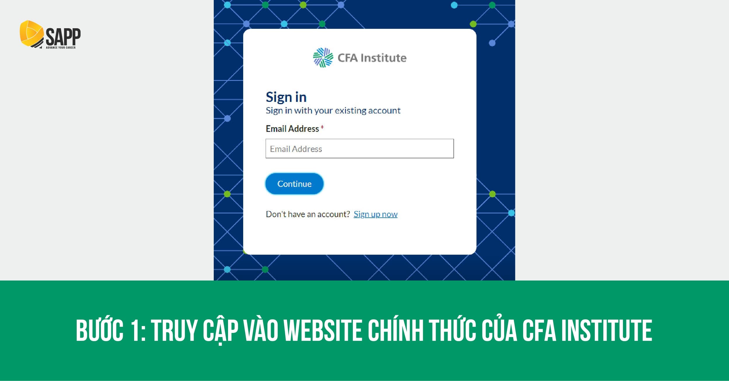 Bước 1 CFA hoãn thi