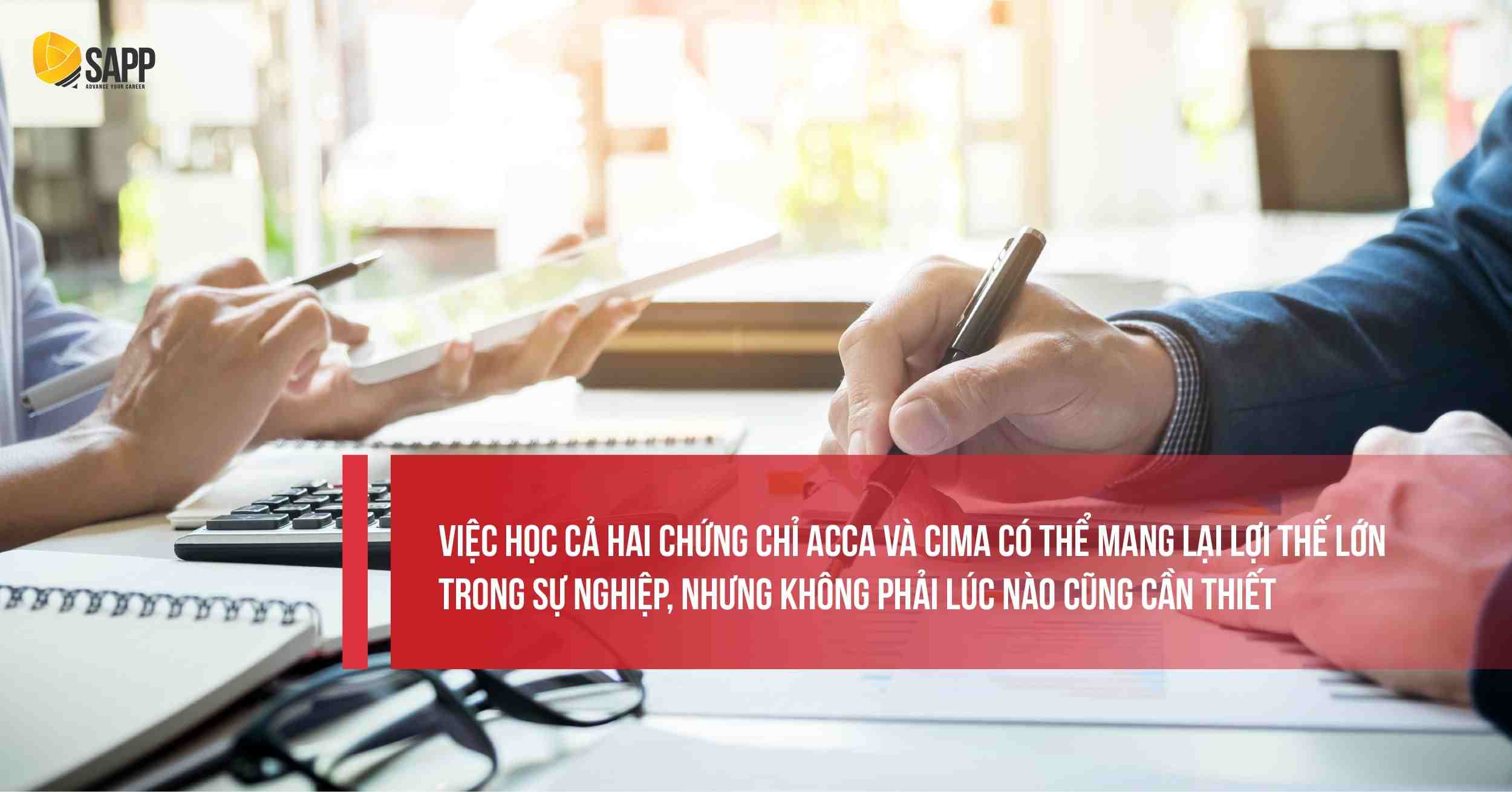 CIMA vs ACCA - Nên chọn chứng chỉ nào?