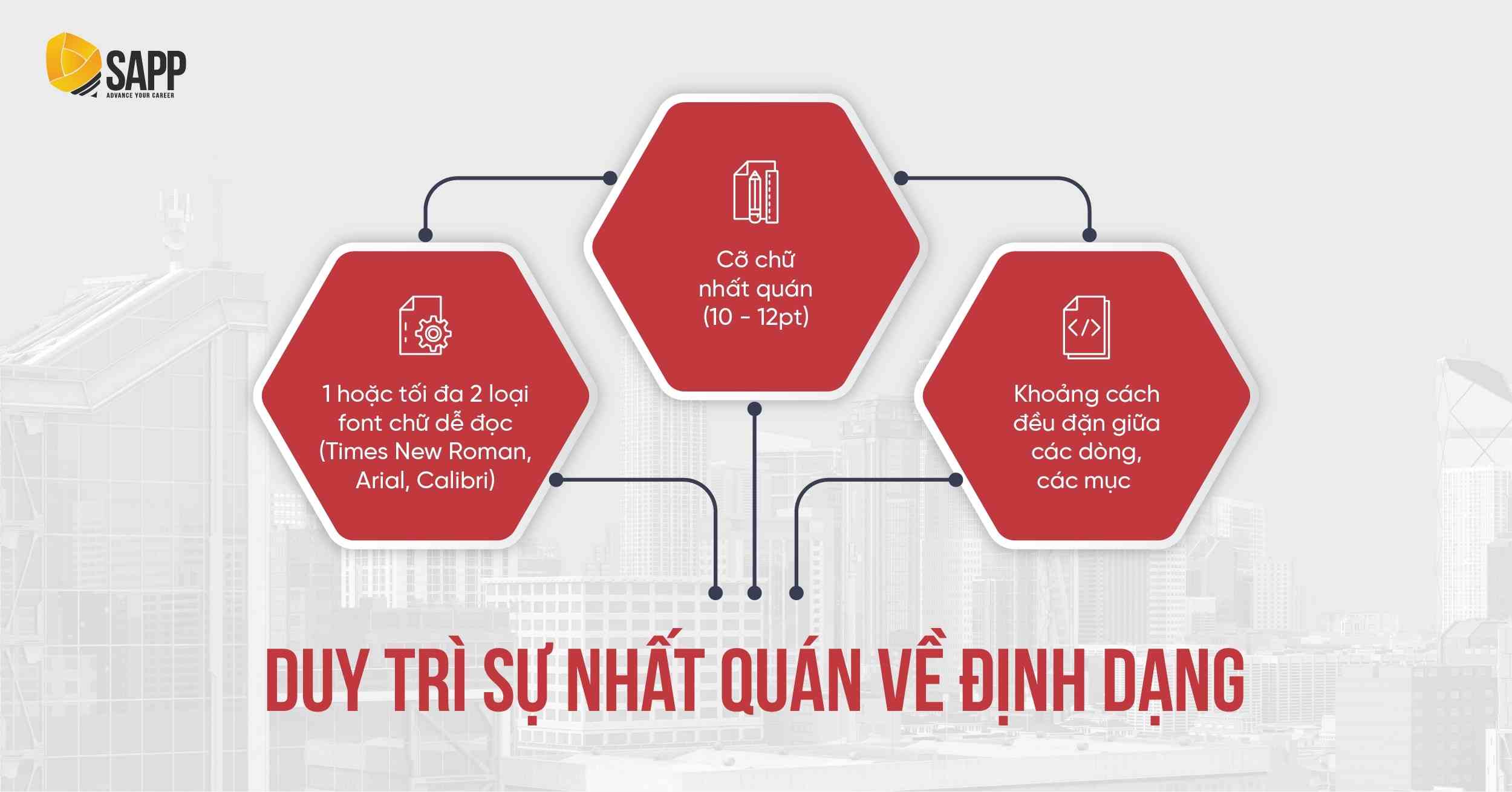 Yêu cầu về trình bày chữ viết trong CV Big4 Yêu cầu về trình bày chữ viết trong CV Big4