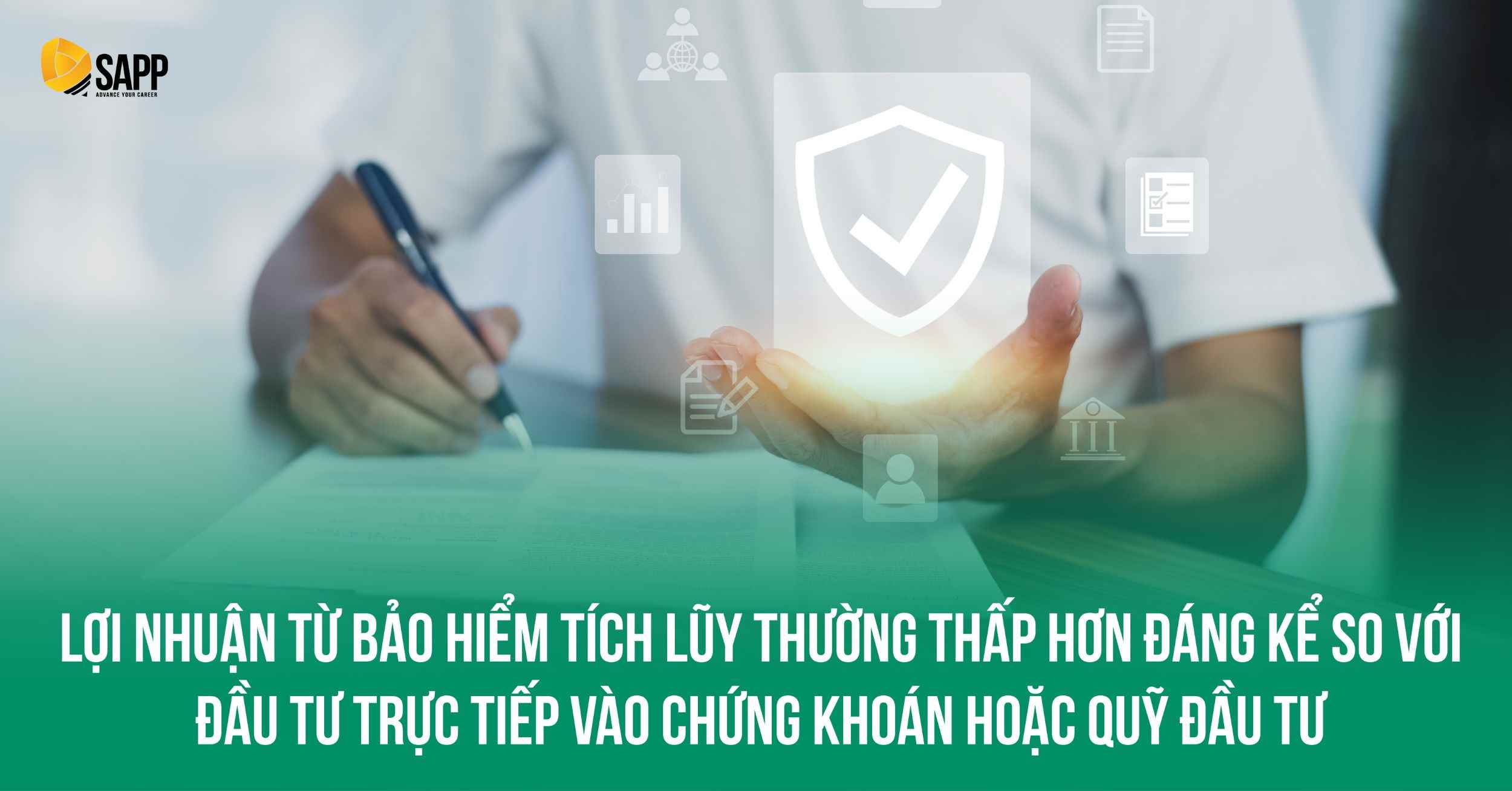 Lợi nhuận từ đầu tư tài chính dài hạn bằng việc mua bảo hiểm Lợi nhuận từ đầu tư tài chính dài hạn bằng việc mua bảo hiểm