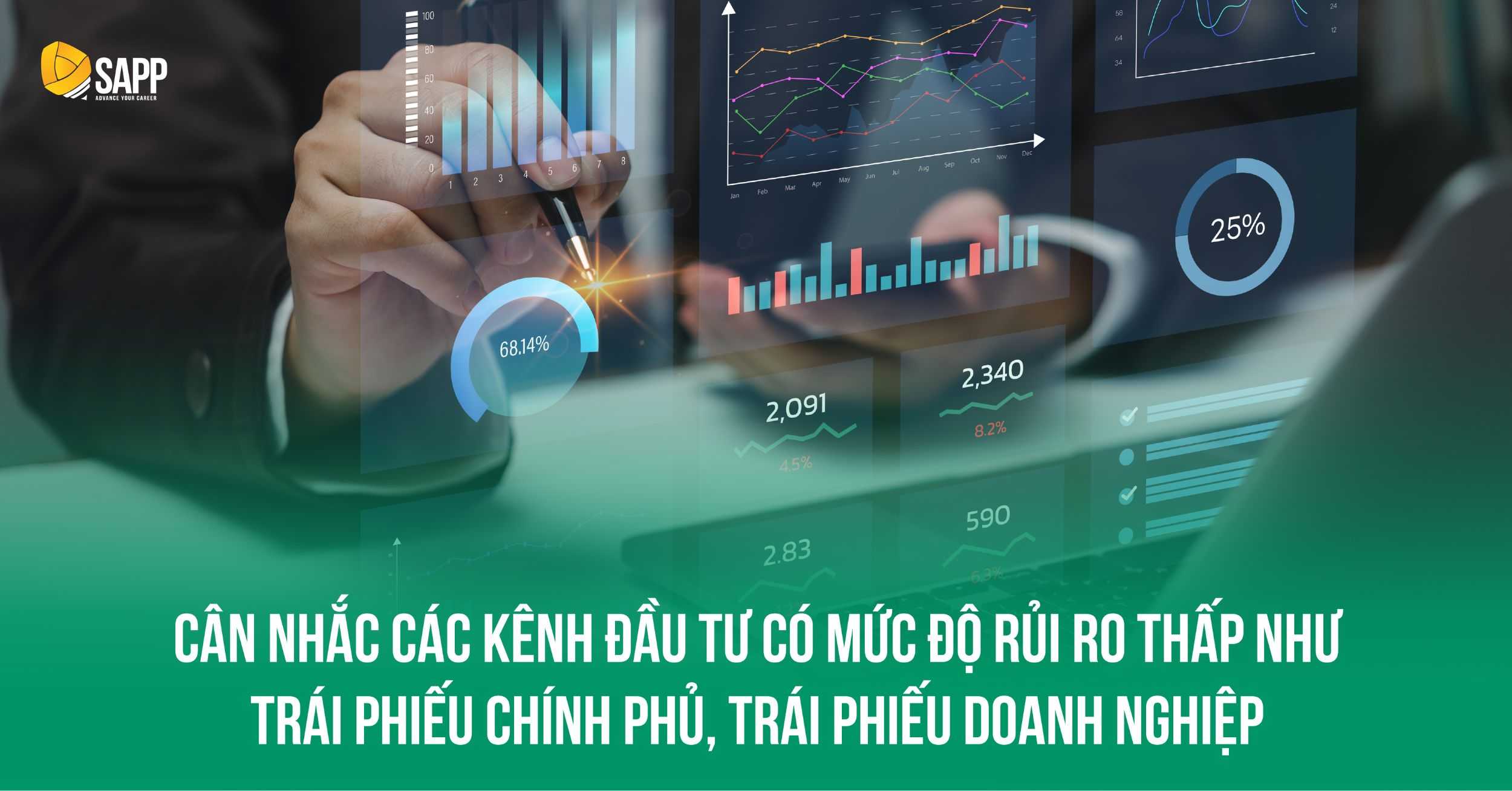 Cân nhắc chọn các kênh đầu tư tài chính ngắn hạn có mức độ rủi ro thấp 