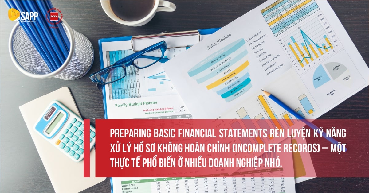 Hướng dẫn lập báo cáo Tài chính cơ bản 