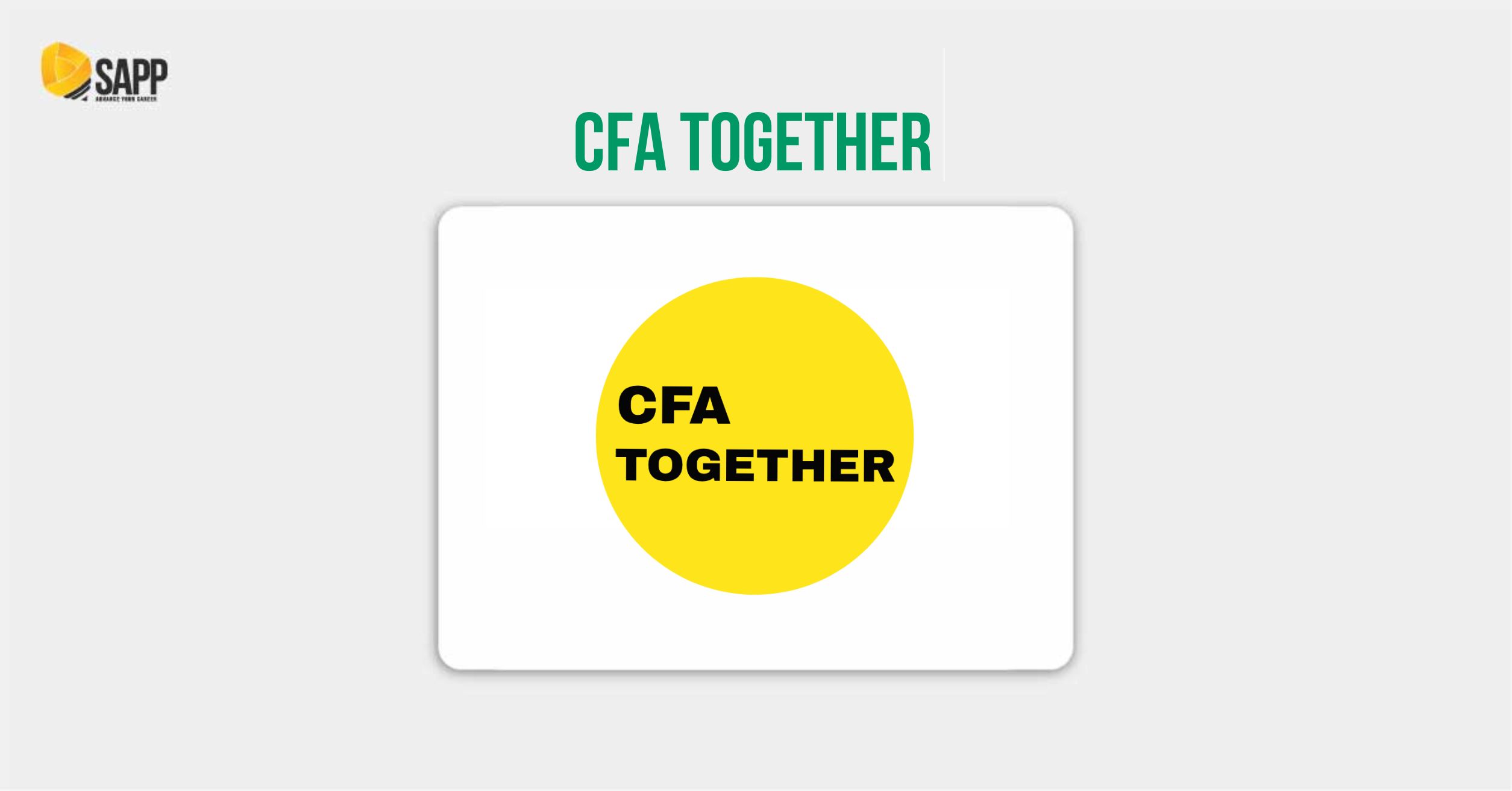 Học CFA ở đâu TPHCM? CFA Together 