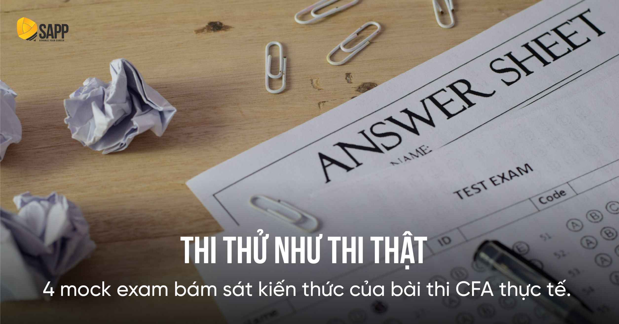 Bộ mock exam tại SAPP 