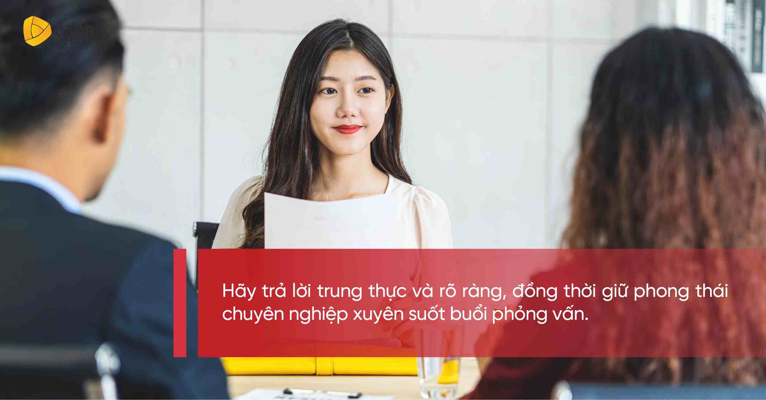Cân giữ phong thái chuyên nghiệp xuyên suốt buổi phỏng vấn KPMG 