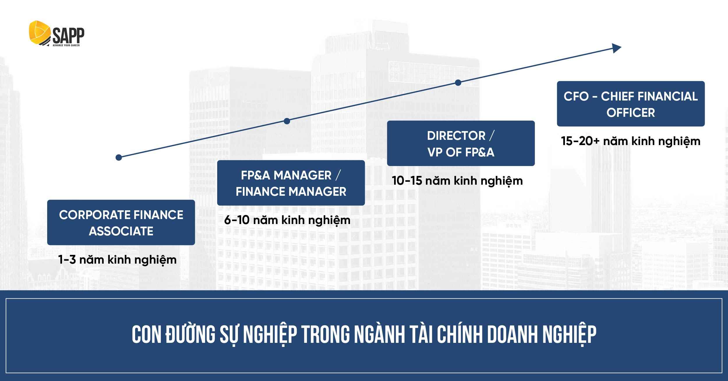 Lộ trình sự nghiệp trong ngành Tài chính doanh nghiệp