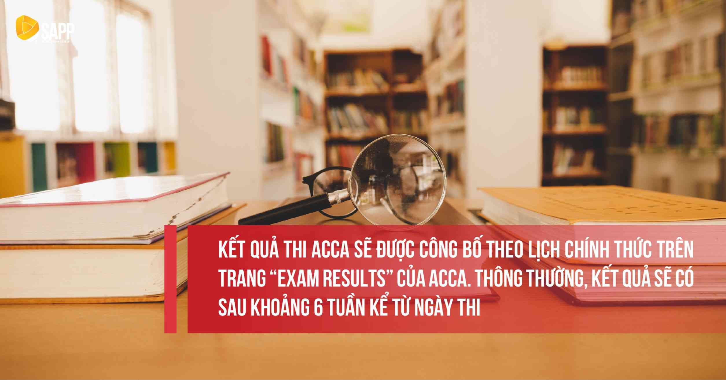 Công bố kết quả thi ACCA trên trang Exam Results 