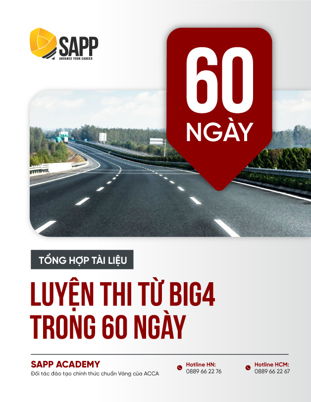 Tổng hợp tài liệu luyện thi Big 4 cấp tốc trong 60 ngày