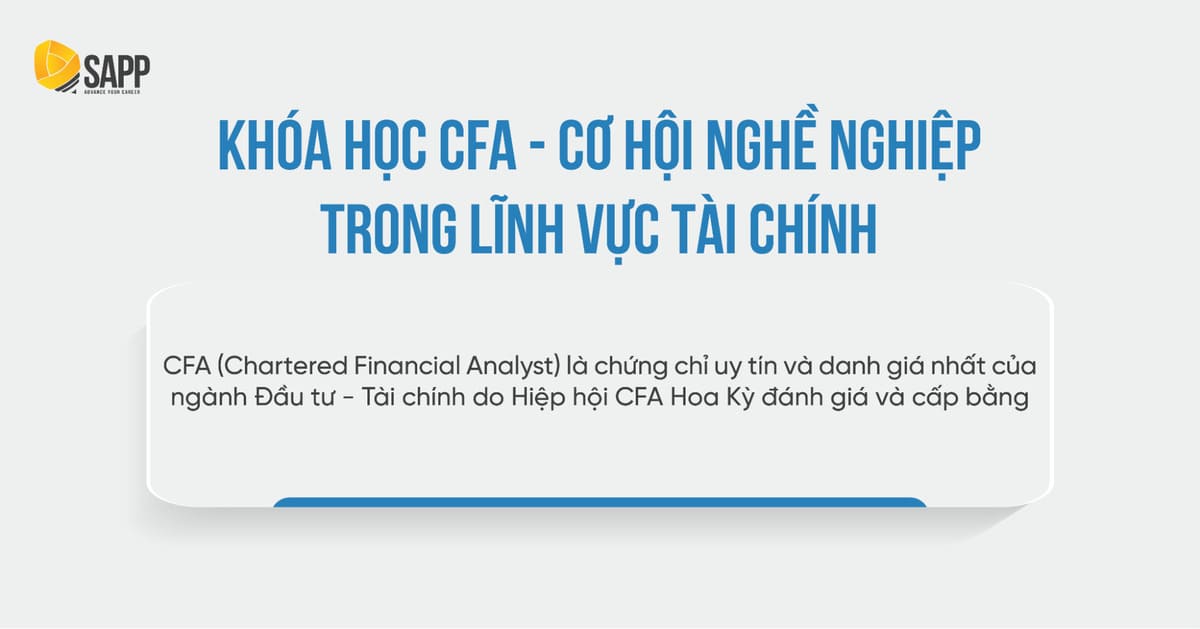 khóa học cfa