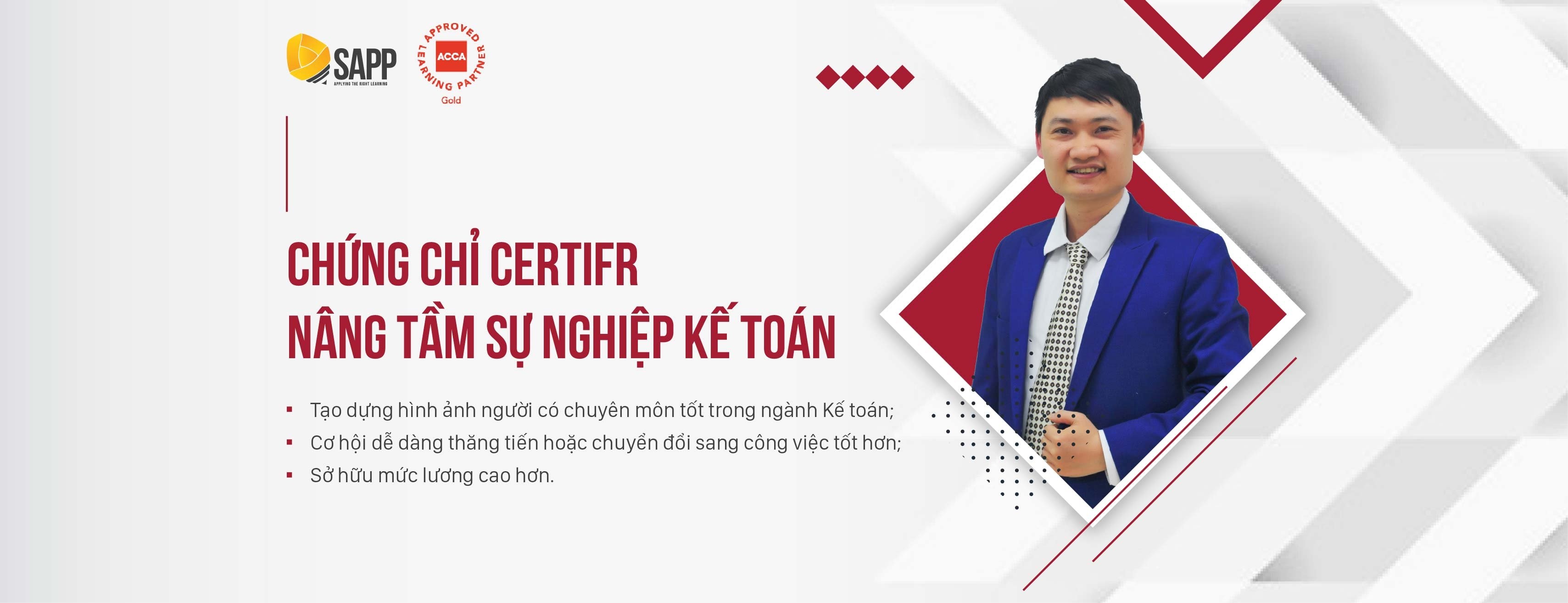 Khóa CertIFR - Lập báo cáo tài chính chuẩn IFRS Online