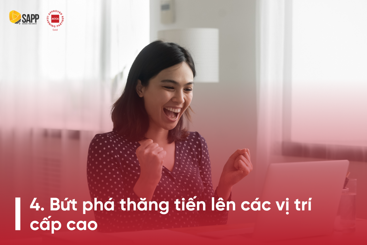 Bứt phá thăng tiến lên các vị trí cấp cao