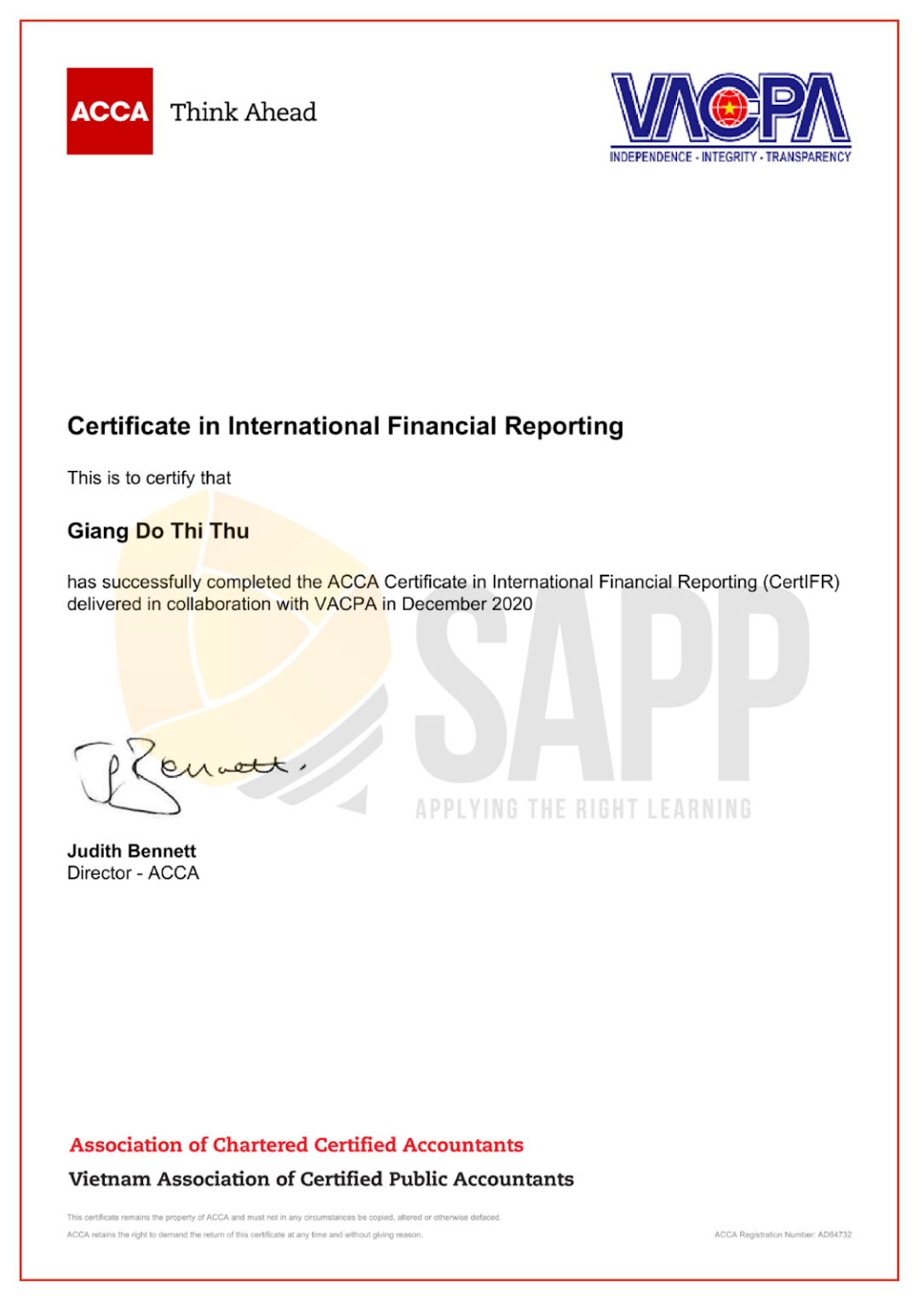 Ph n Bi t CertIFR DipIFR V Financial Reporting ACCA Ph n bi t certifr dipifr v financial reporting acca