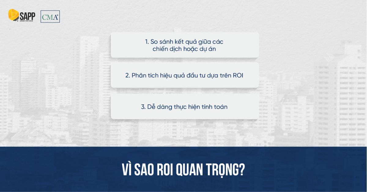 Vì sao ROI quan trọng?