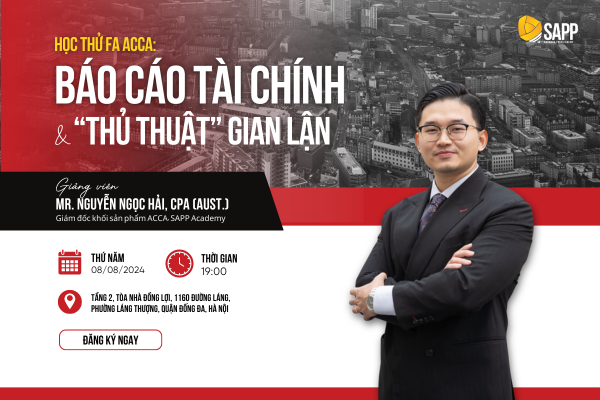 Học thử "Báo cáo tài chính & thủ thuật gian lận"