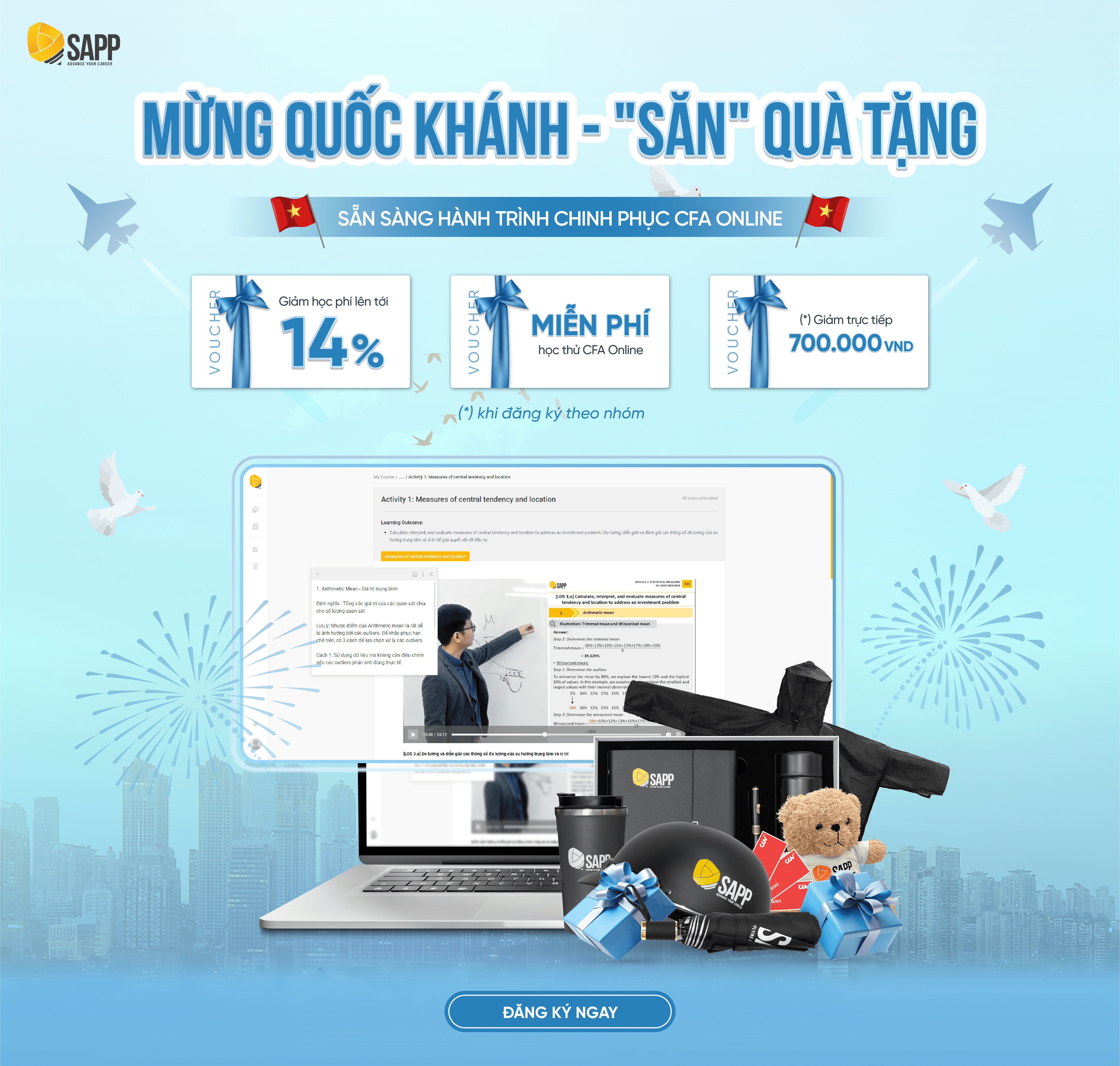 khóa học CFA Online