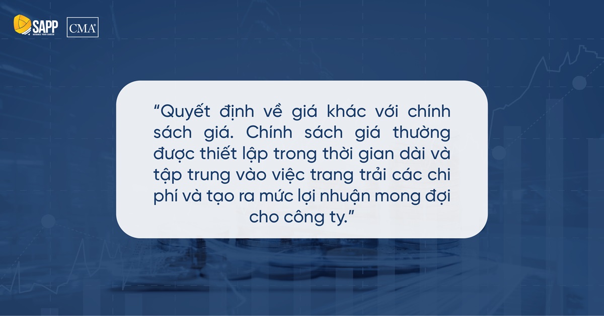 Quyết định về giá