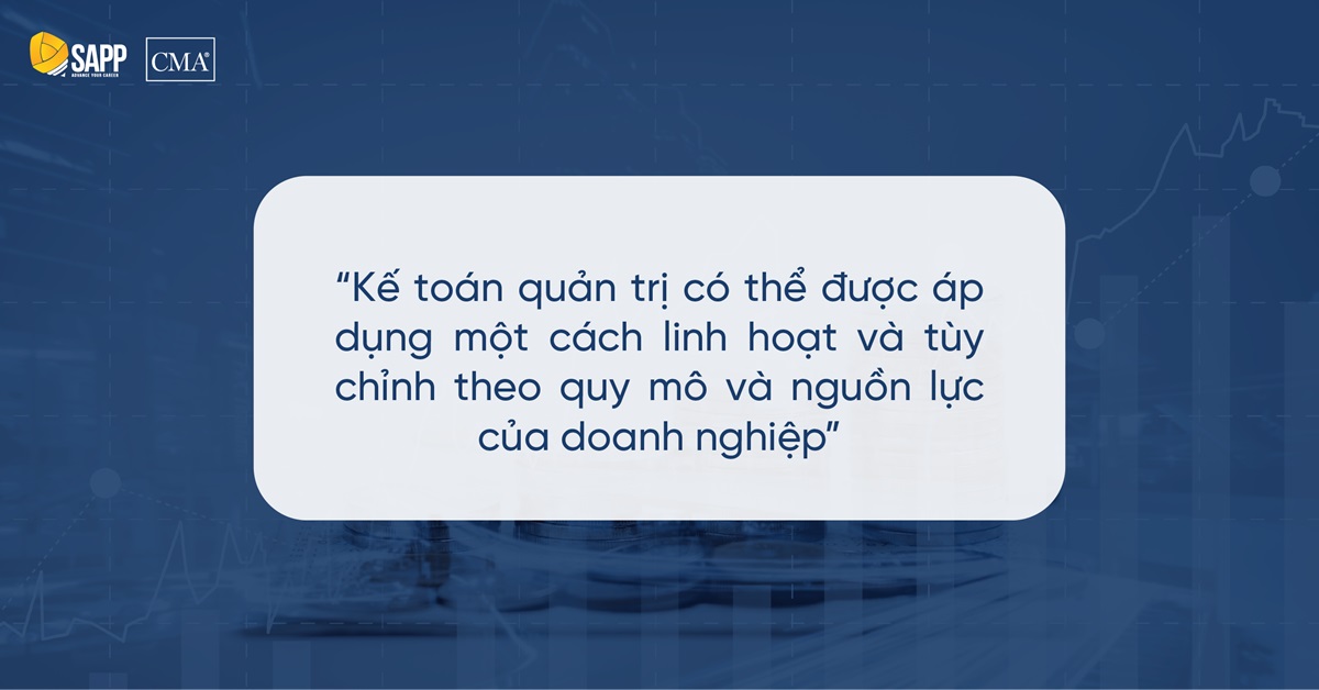 Áp dụng Kế toán Quản trị với SMEs