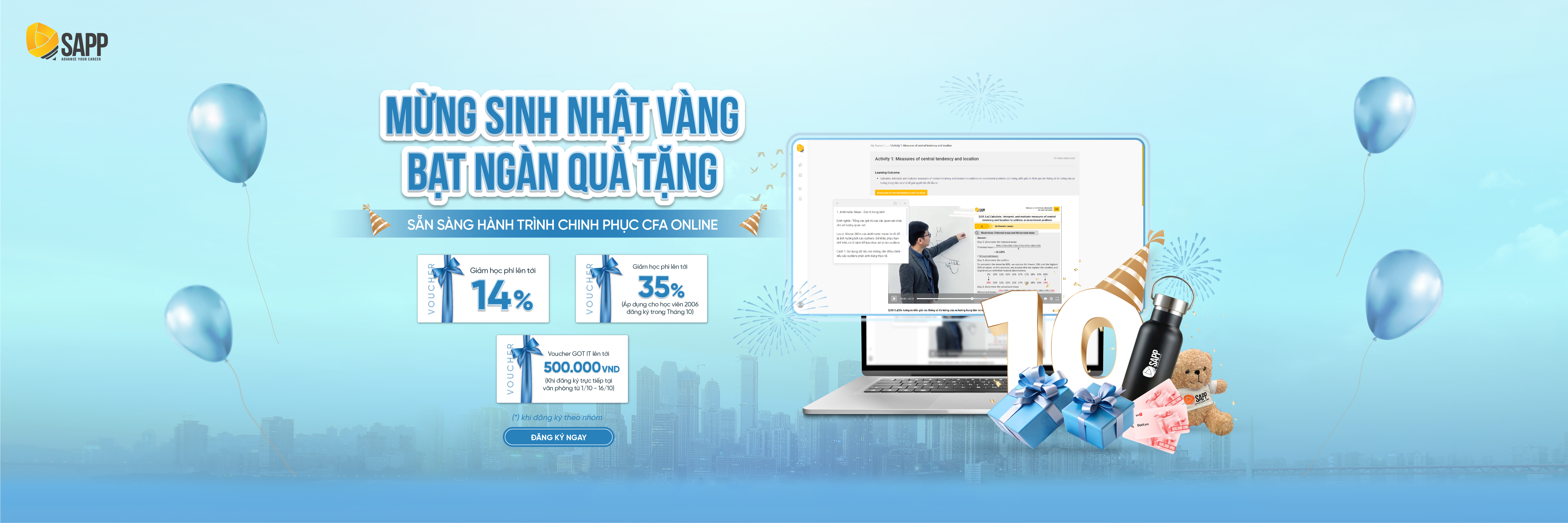 khóa học CFA Online