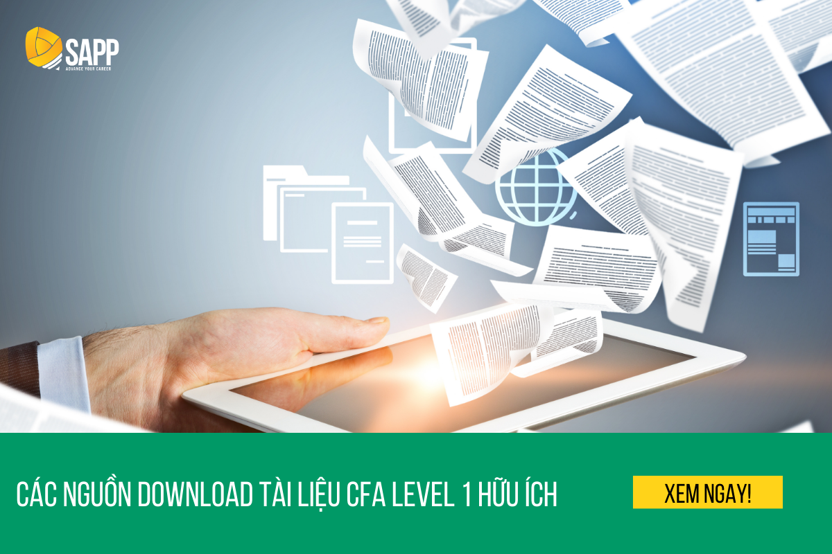 Các nguồn download tài liệu CFA level 1